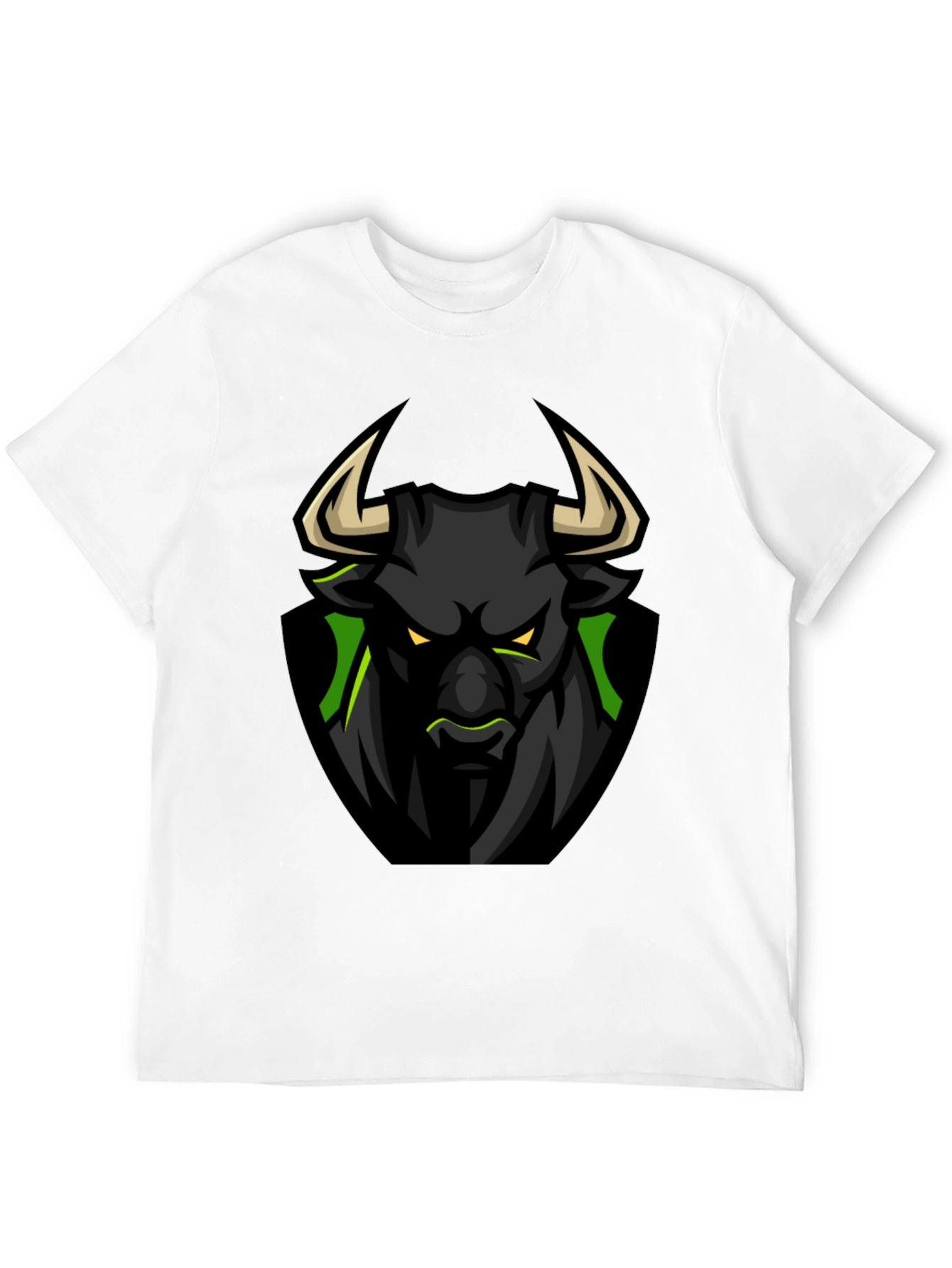 Black Bull Graphic Tee - Fierce Design - 12