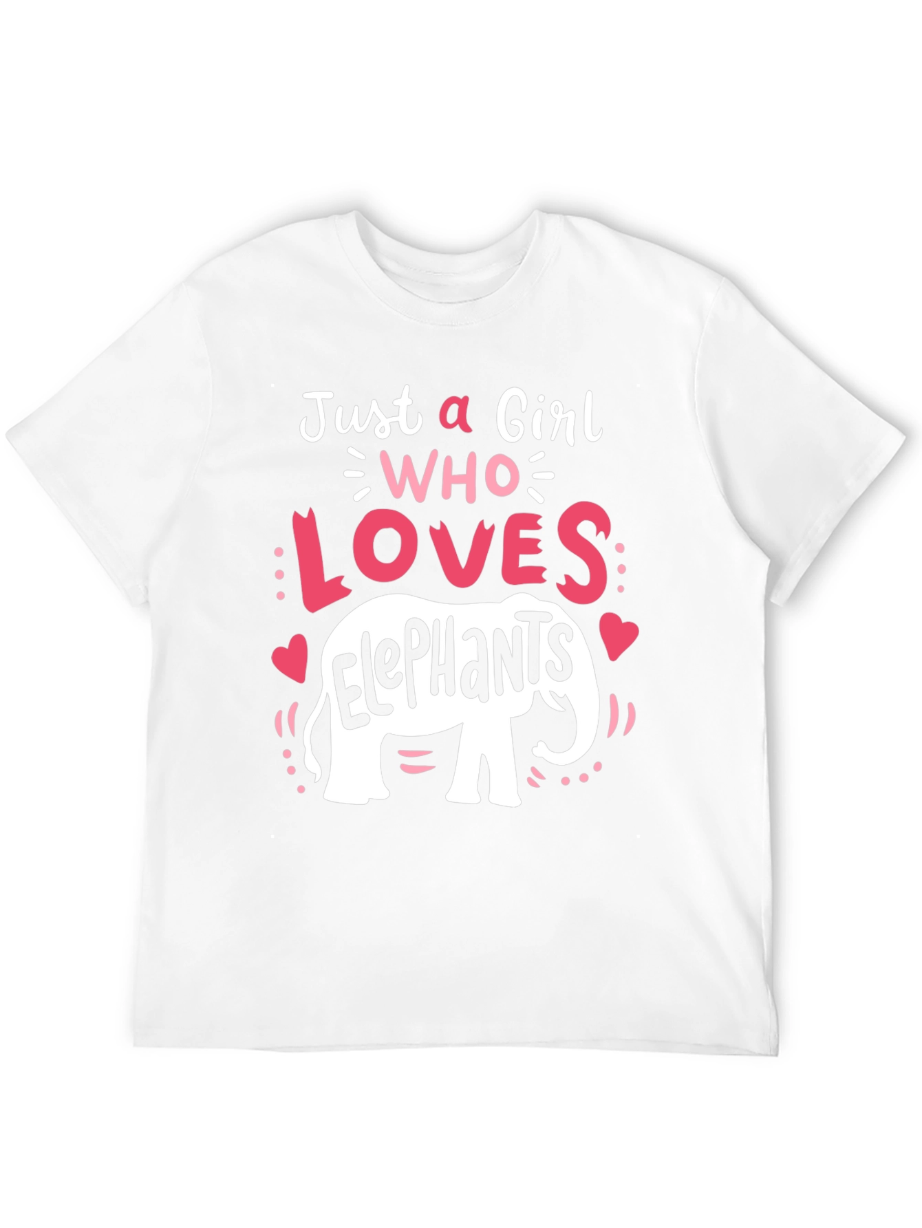 Black Girl Who Loves Elephants Graphic Tee view 12