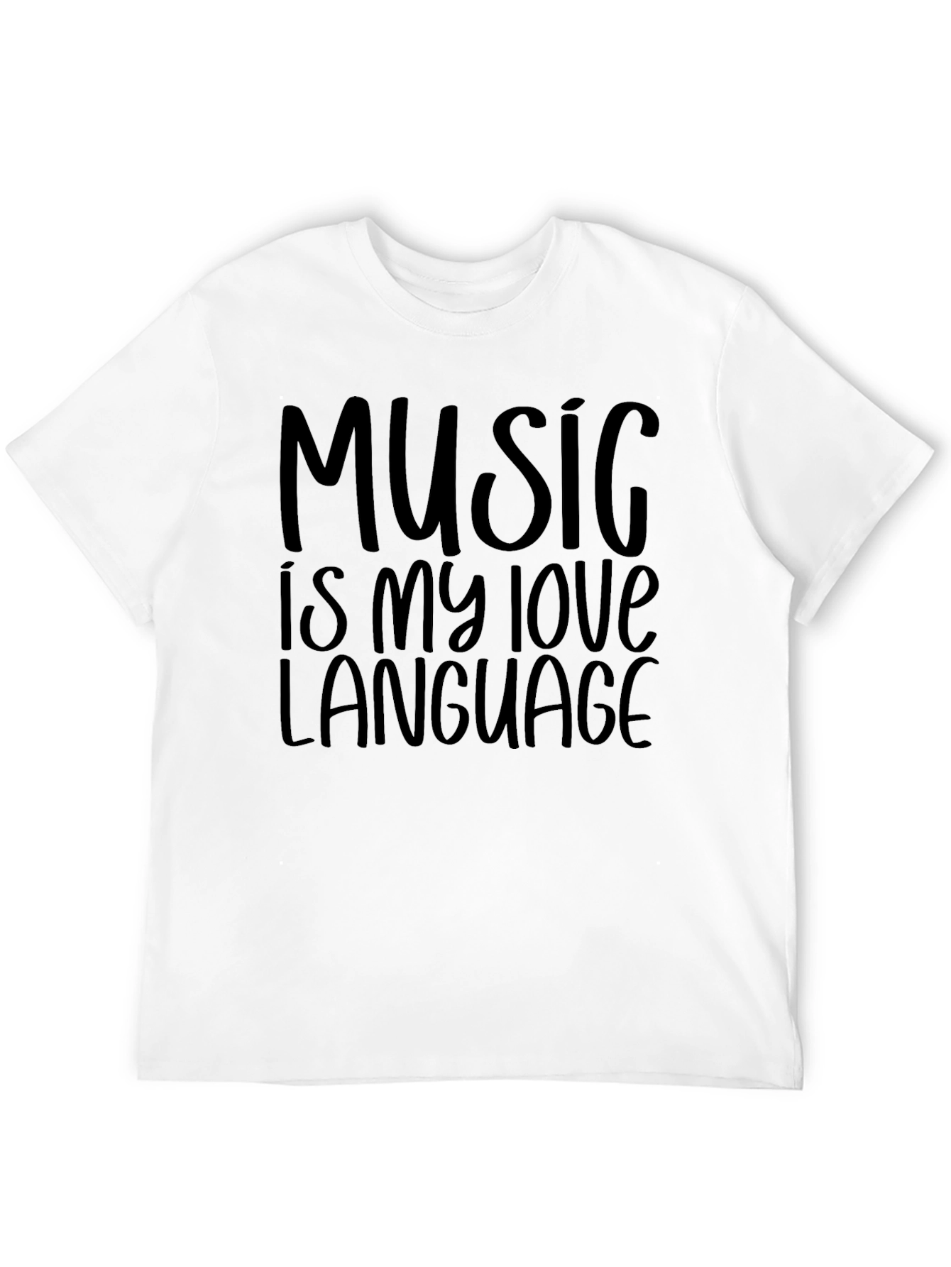 Black Music is My Love Language Black Tee view 12