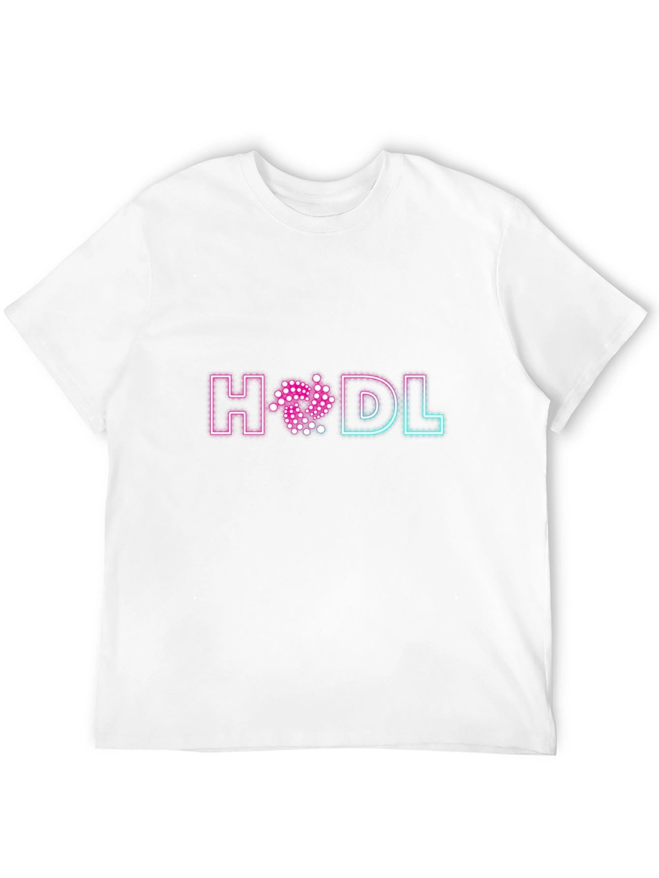 Black HODL Crypto T-Shirt - Neon Style view 12