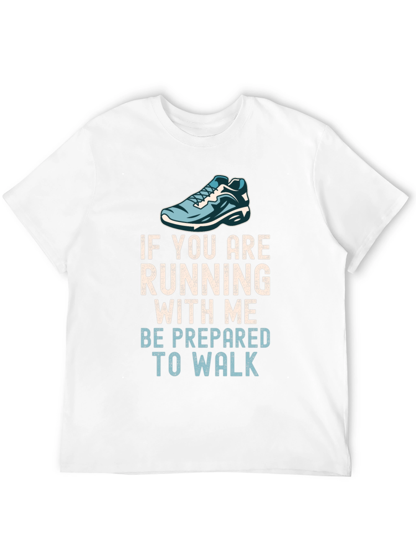 Black Funny Running T-Shirt - Be Prepared To Walk view 12