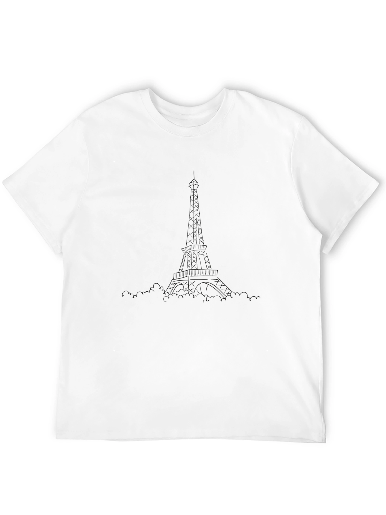 Black Classic Black Crew Neck T-Shirt view 12