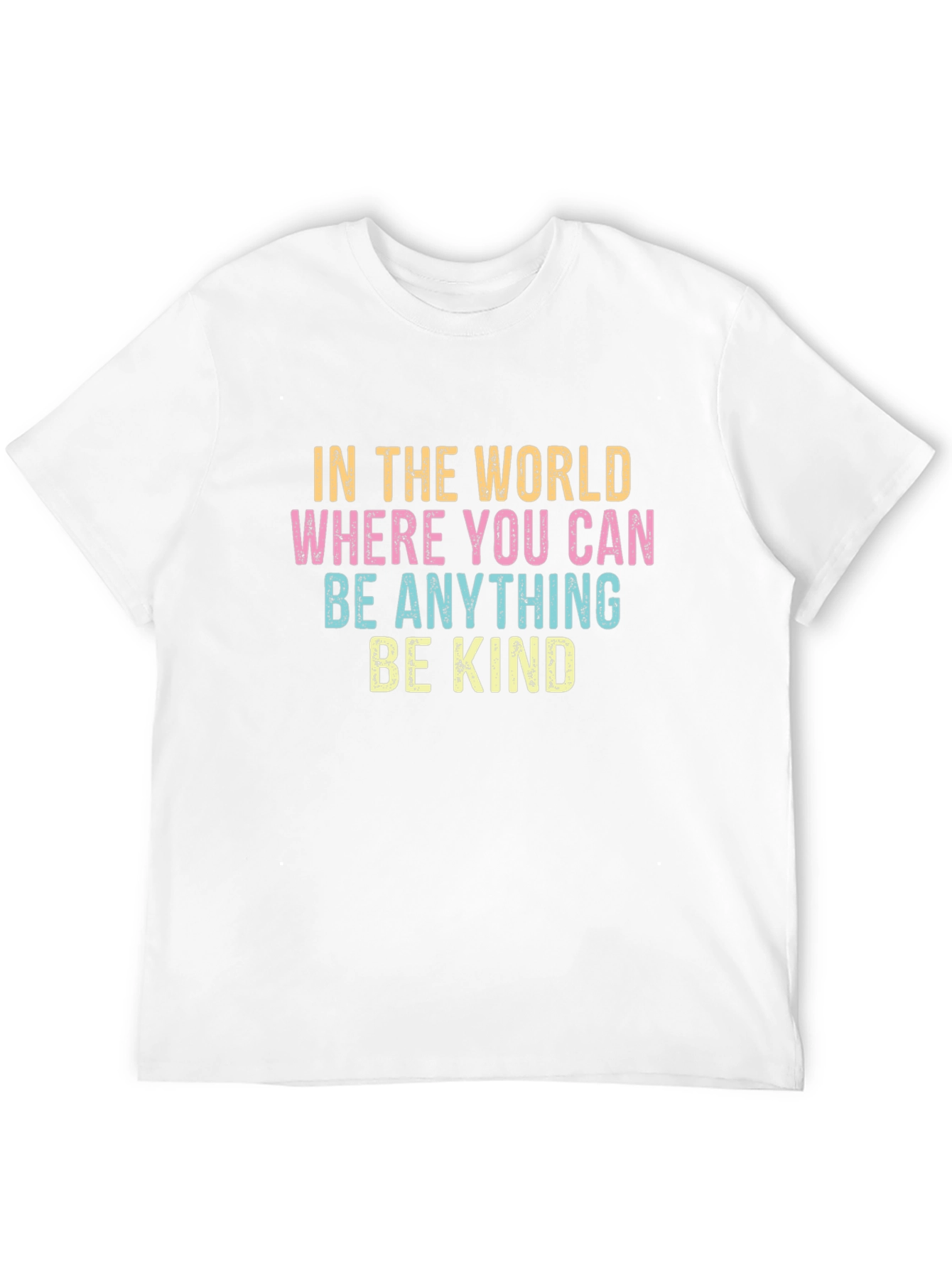 Black Be Kind Graphic T-Shirt - Motivational Tee view 12