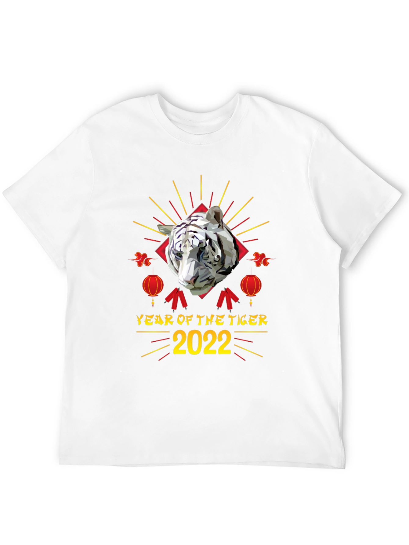 Black Year of the Tiger 2022 Graphic Tee view 12