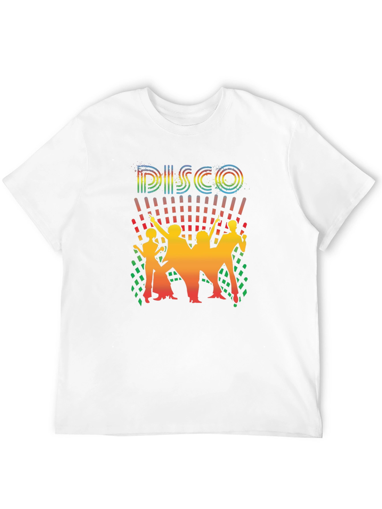 Retro Disco T-Shirt - Groovy Dance Party Tee - 12