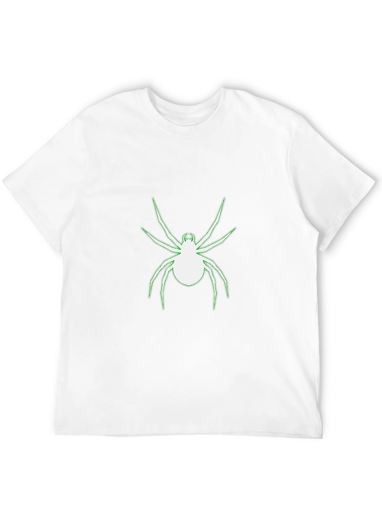 Glow Spider Graphic Black T-Shirt - 12