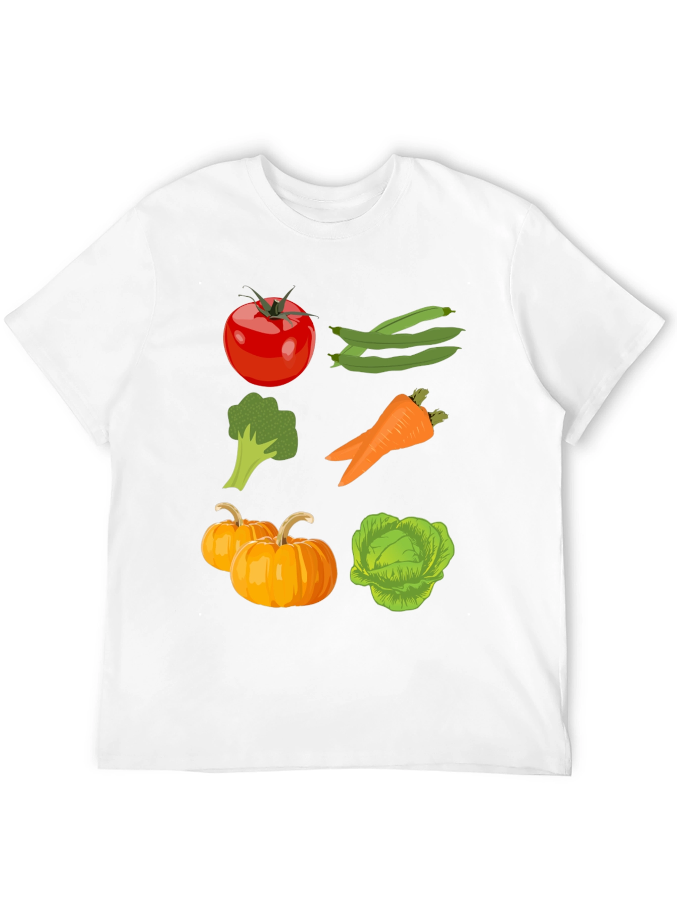 Black Veggie T-Shirt - Eat Your Vegetables view 12