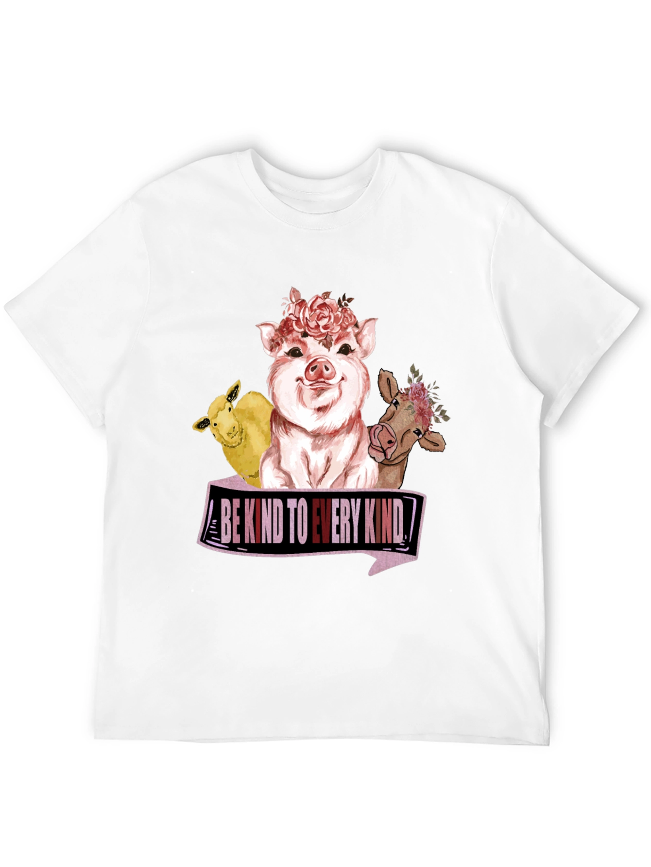 Black Be Kind To Every Kind Graphic Tee view 12