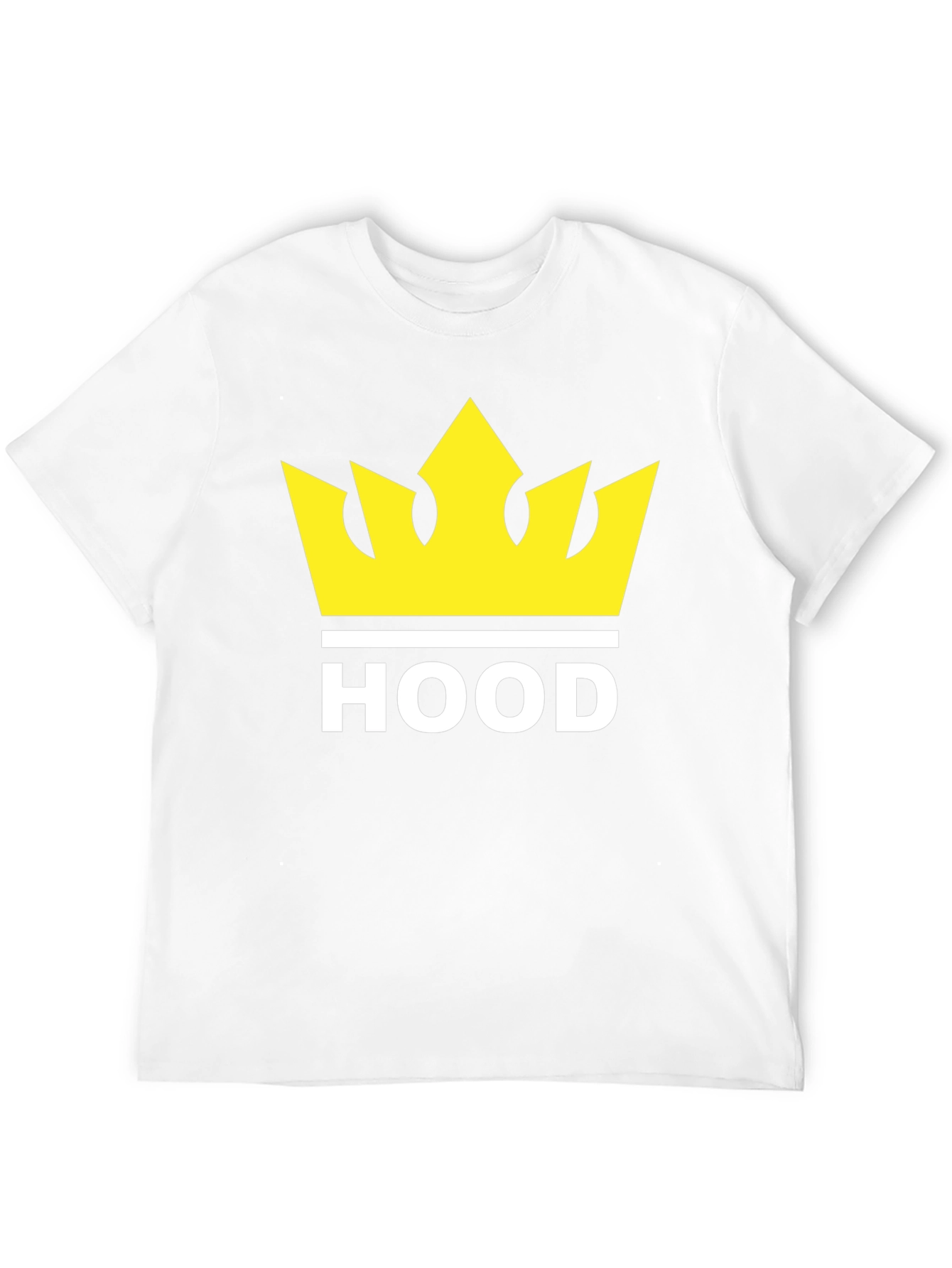 Black HOOD Crown Graphic Print Black T-Shirt view 12