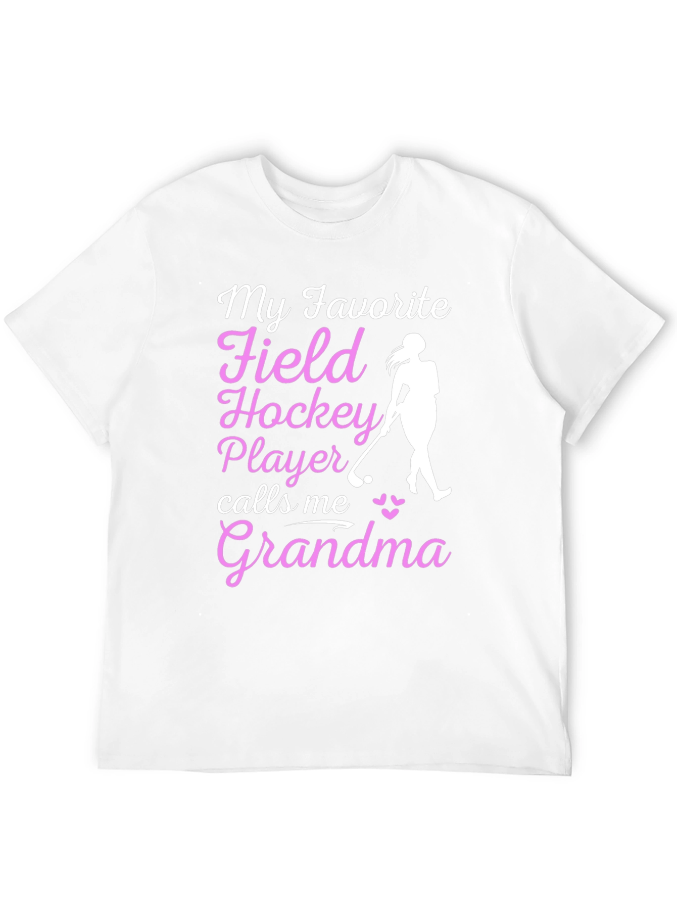 Black Field Hockey Grandma Tee - Love for the Game view 12