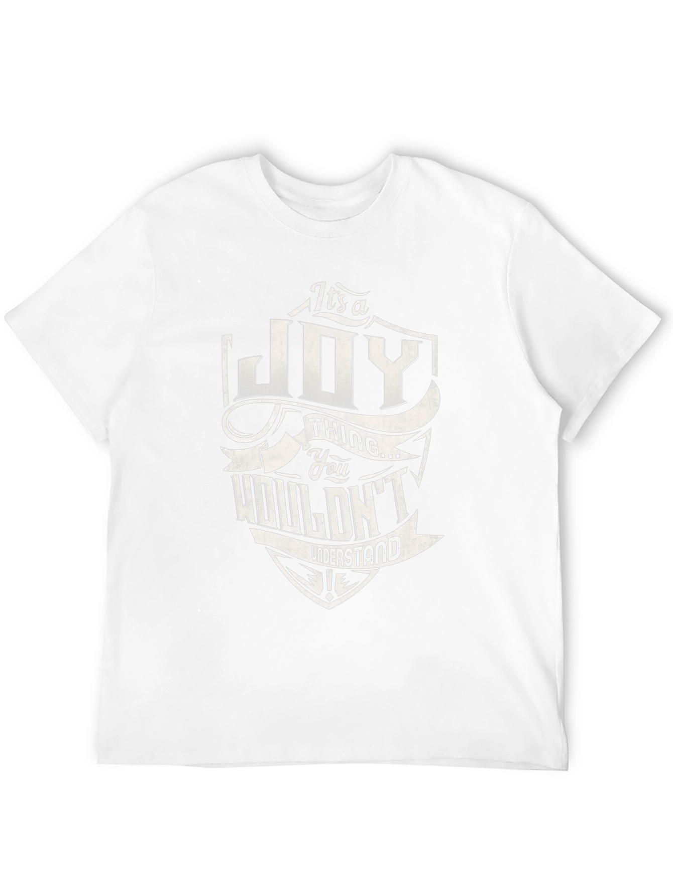 Black It's a Joy Thing Graphic T-Shirt view 12