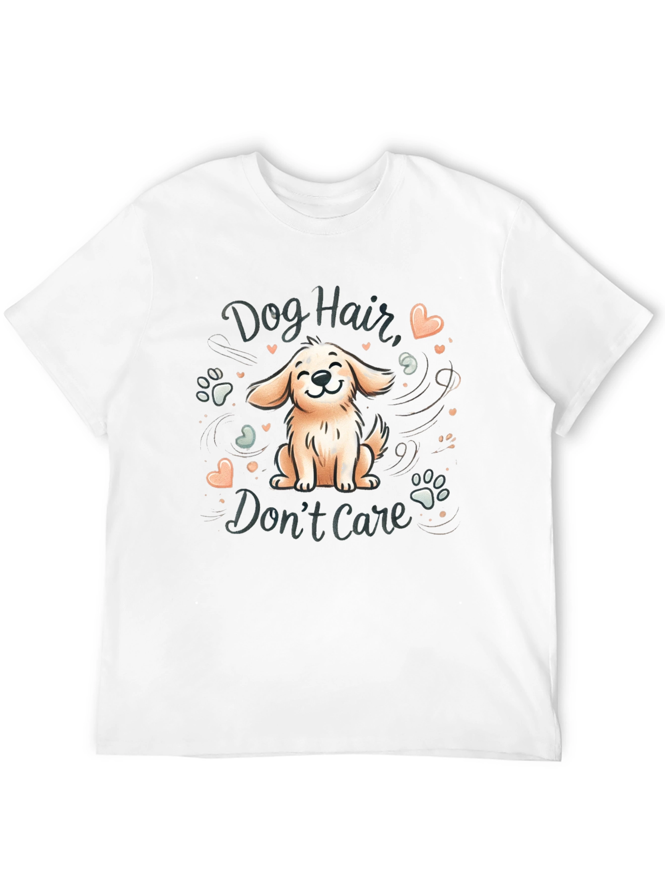 Black Dog Hair, Don't Care Graphic Tee view 12
