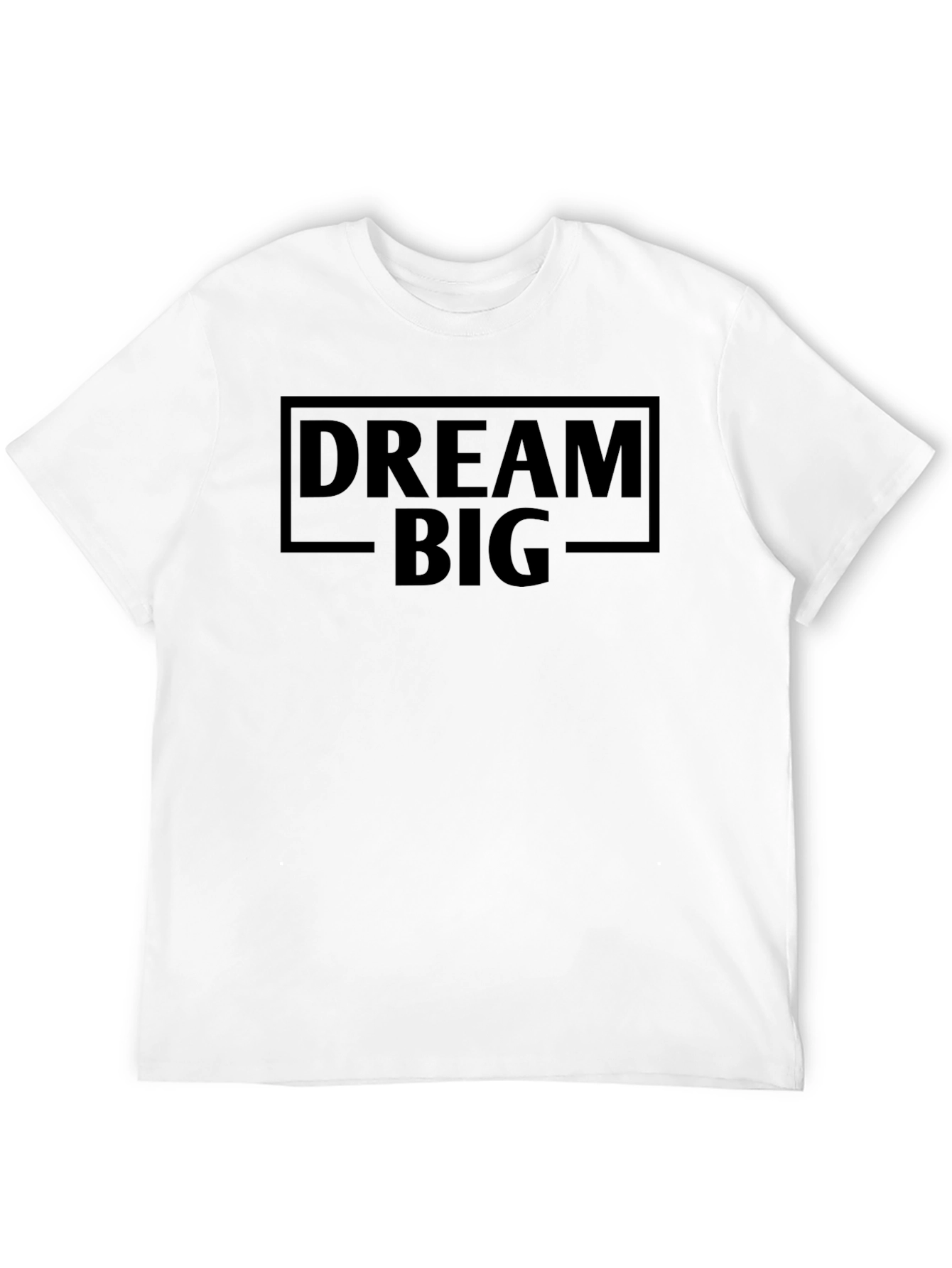 Black Dream Big Graphic Tee - Motivational Shirt view 12