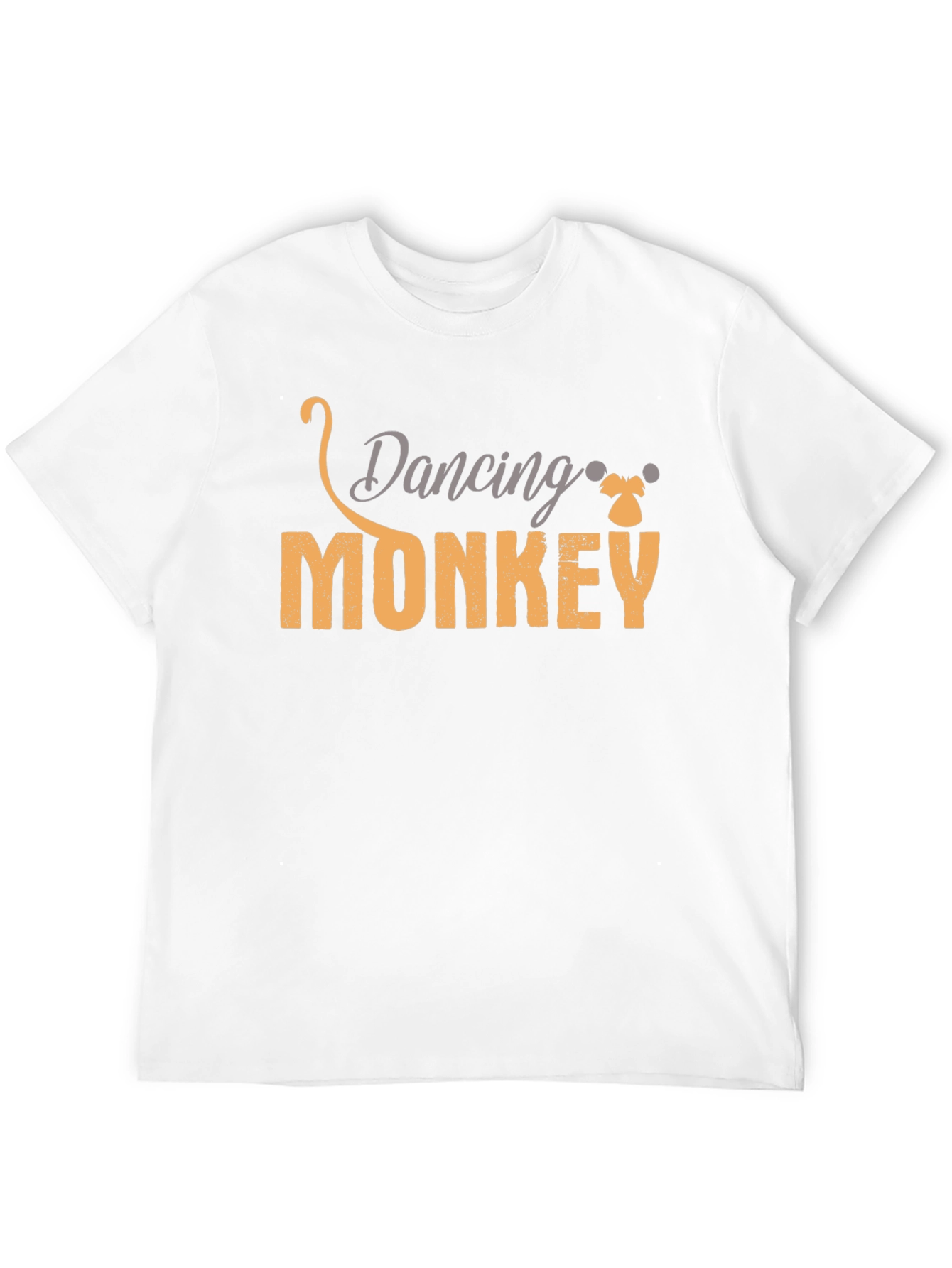 Black Dancing Monkey Black T-Shirt view 12