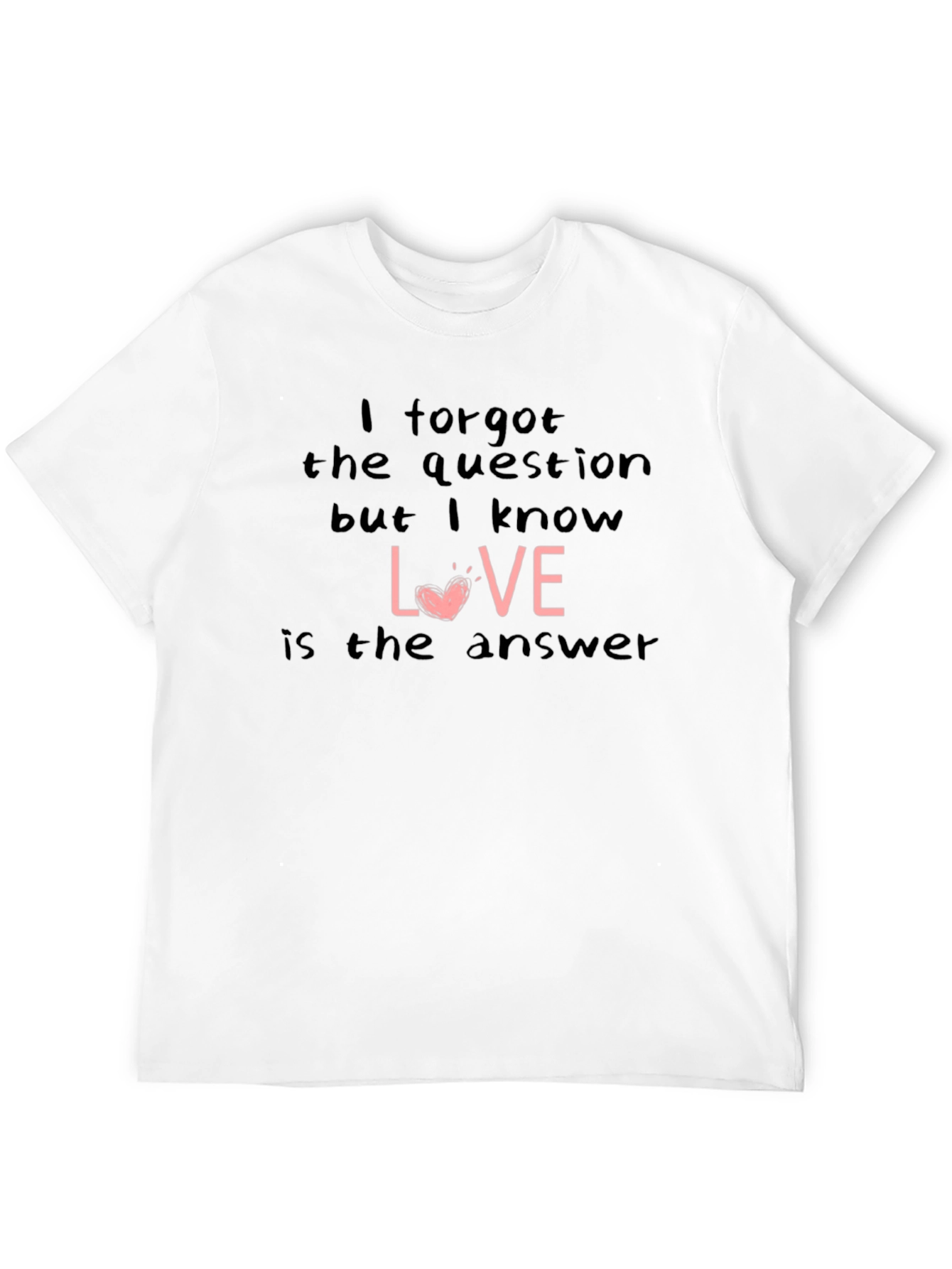 Black Love is the Answer Graphic T-Shirt view 12