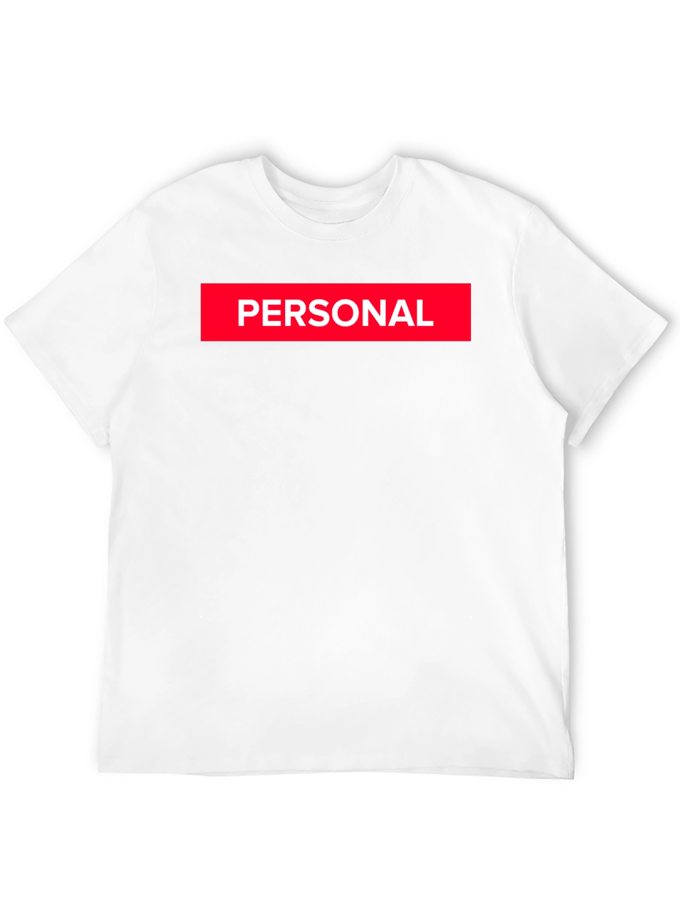 Black Personal Box Logo Black T-Shirt view 12