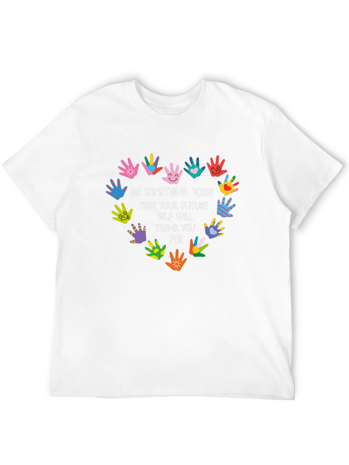 Black Future Self Thank You T-Shirt view 12