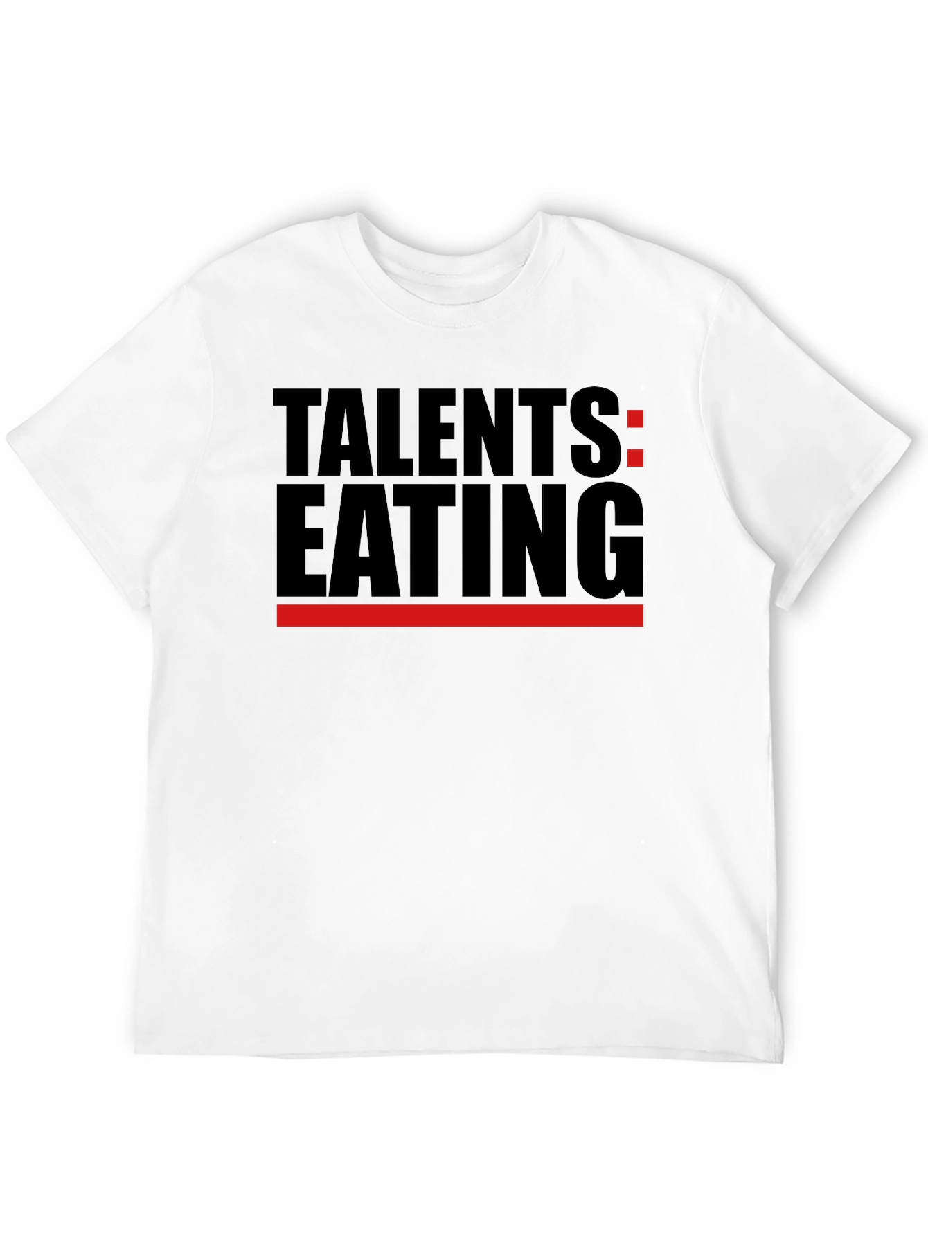 Black Talents Eating Black T-Shirt - Novelty Graphic Tee view 12