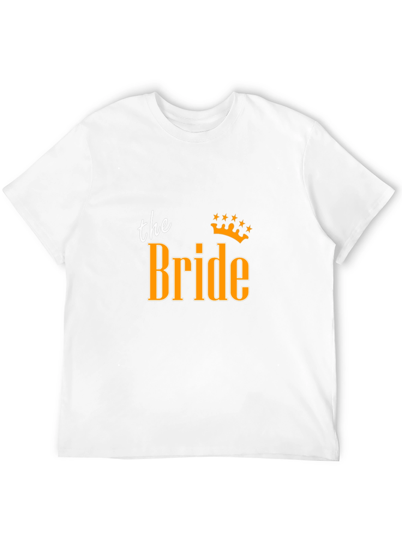 Black The Bride T-Shirt - Wedding Day Apparel view 12