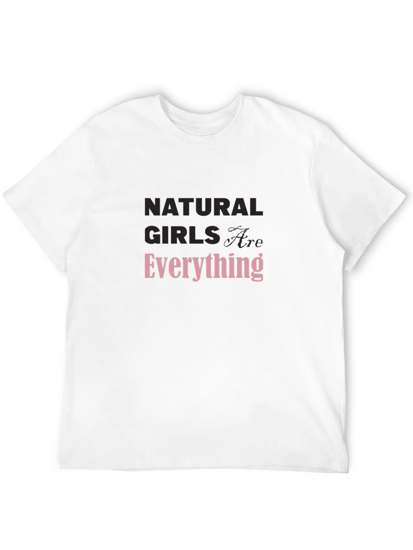 Black Natural Girls Are Everything Graphic Tee view 12