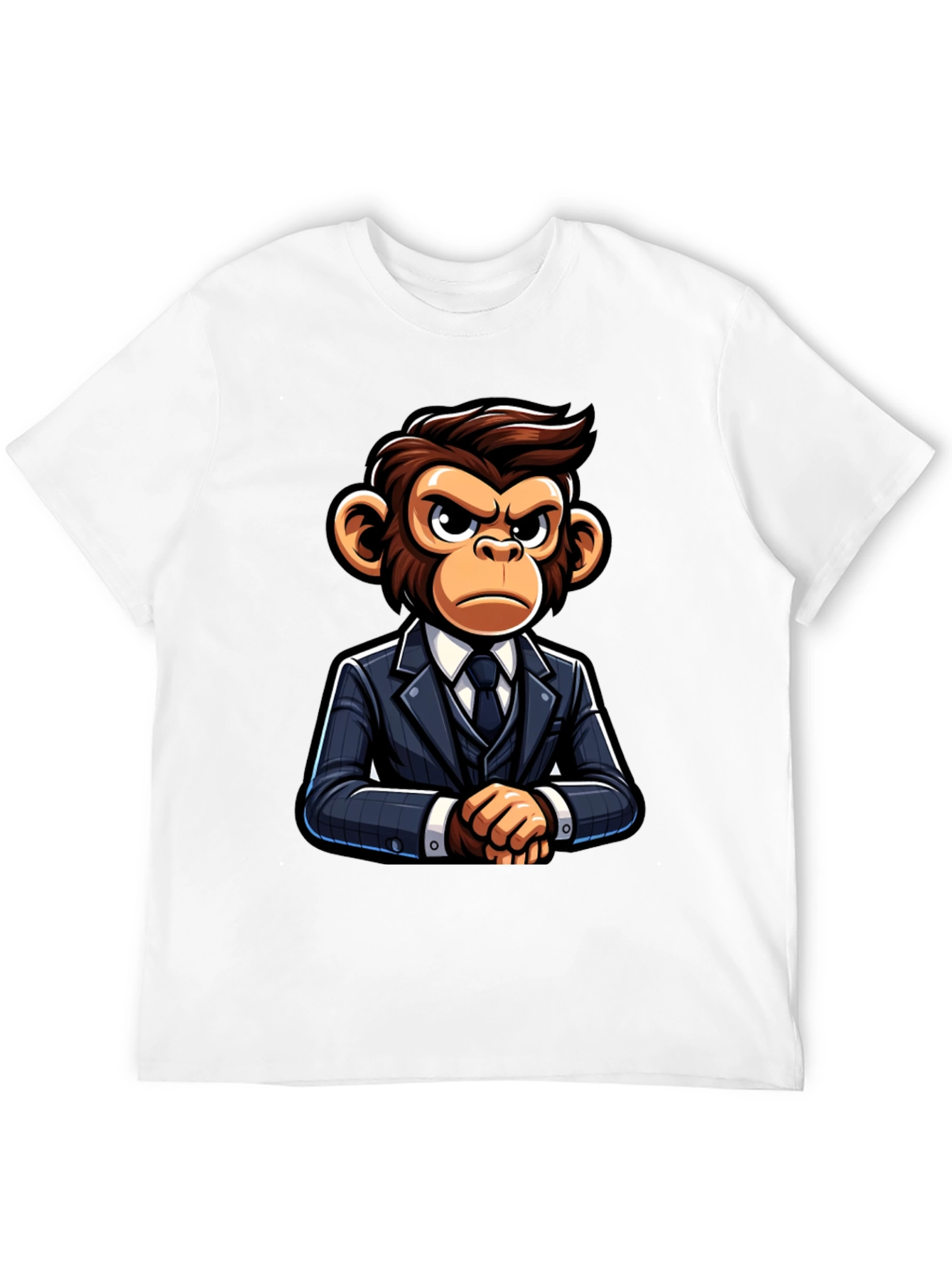 Black Monkey Business T-Shirt - Serious Ape Style view 12