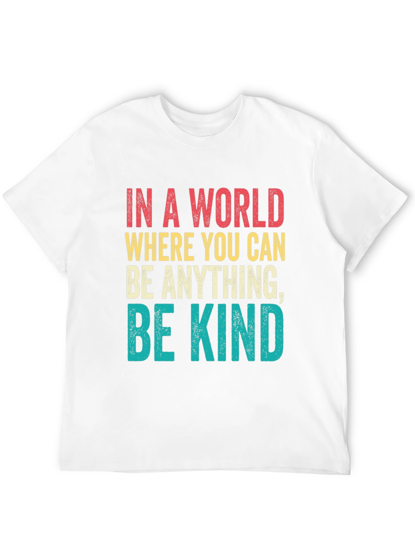 Black Be Kind T-Shirt - Inspirational Graphic Tee view 12