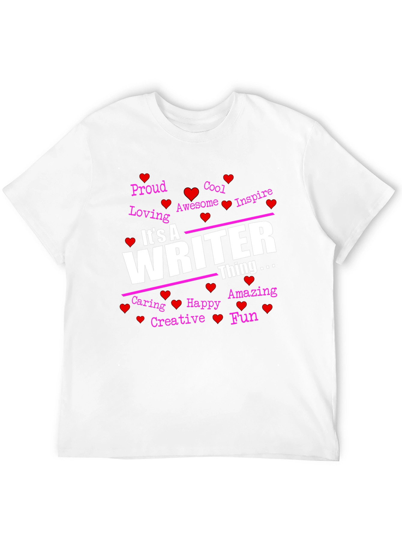 Black It's A Writer Thing T-Shirt view 12