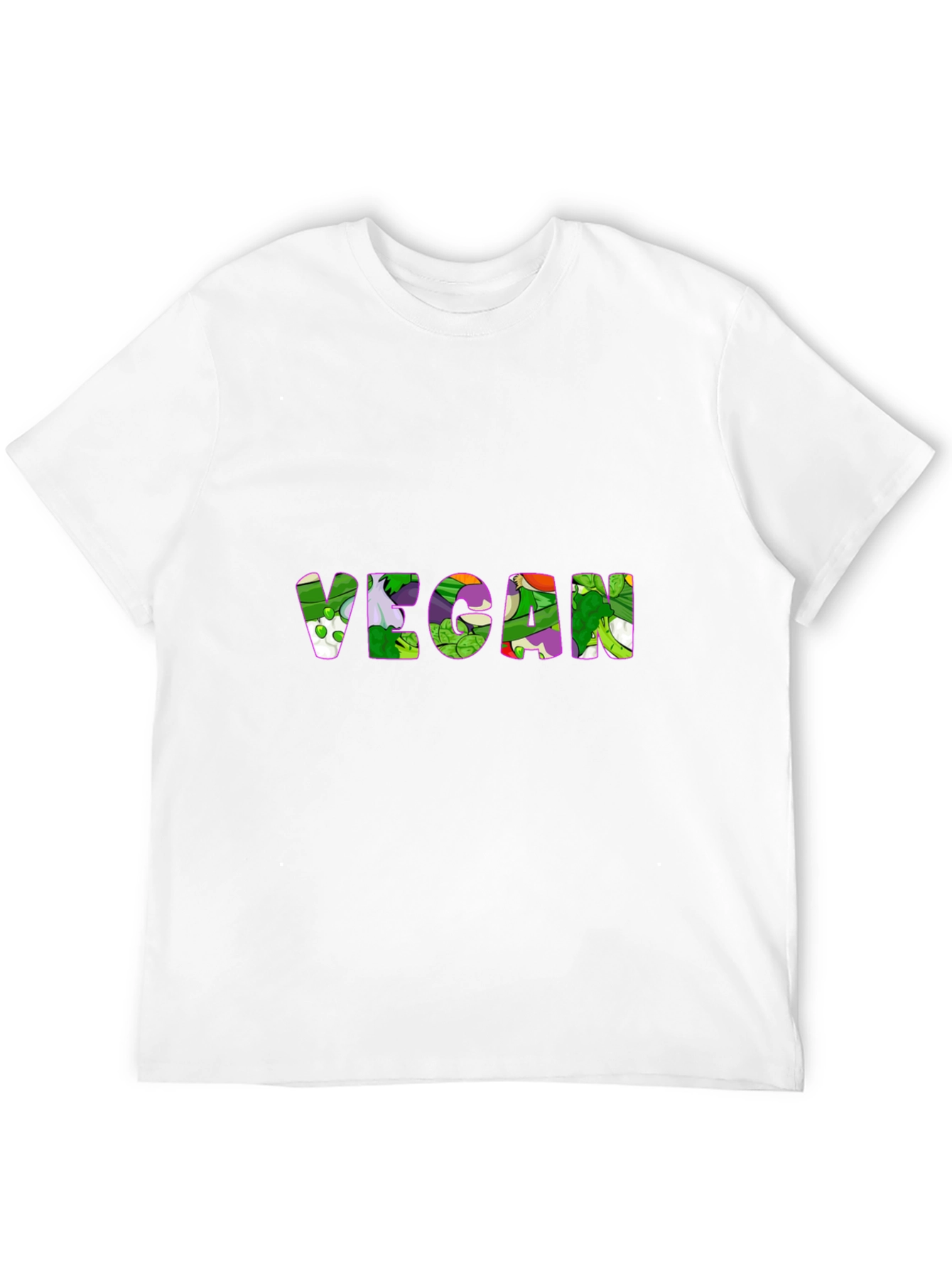 Black Vegan T-Shirt - Plant Based Lifestyle Tee view 12