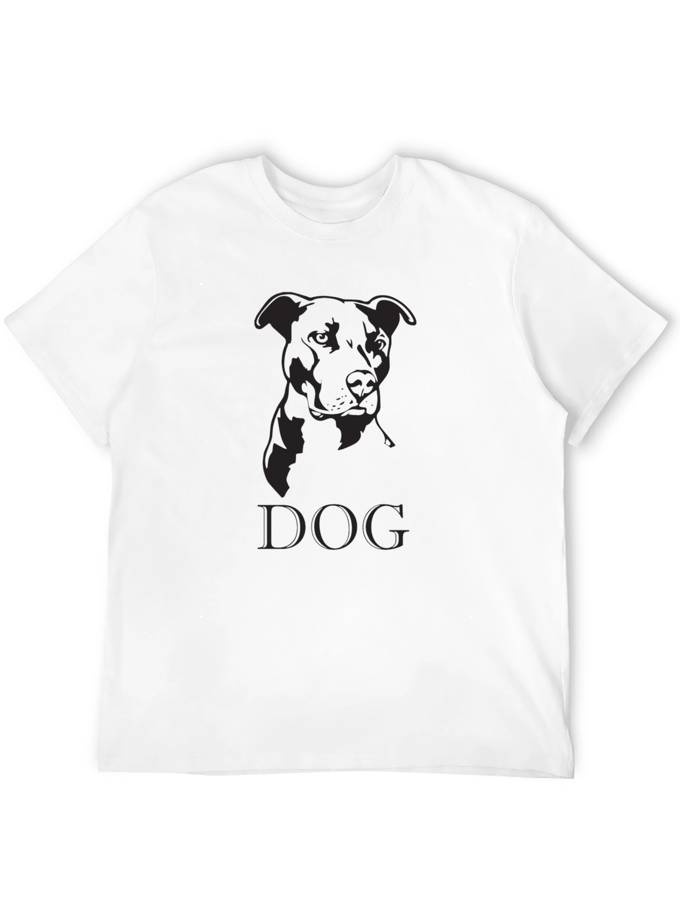 Black Dog Graphic T-Shirt - Classic Black Tee view 12
