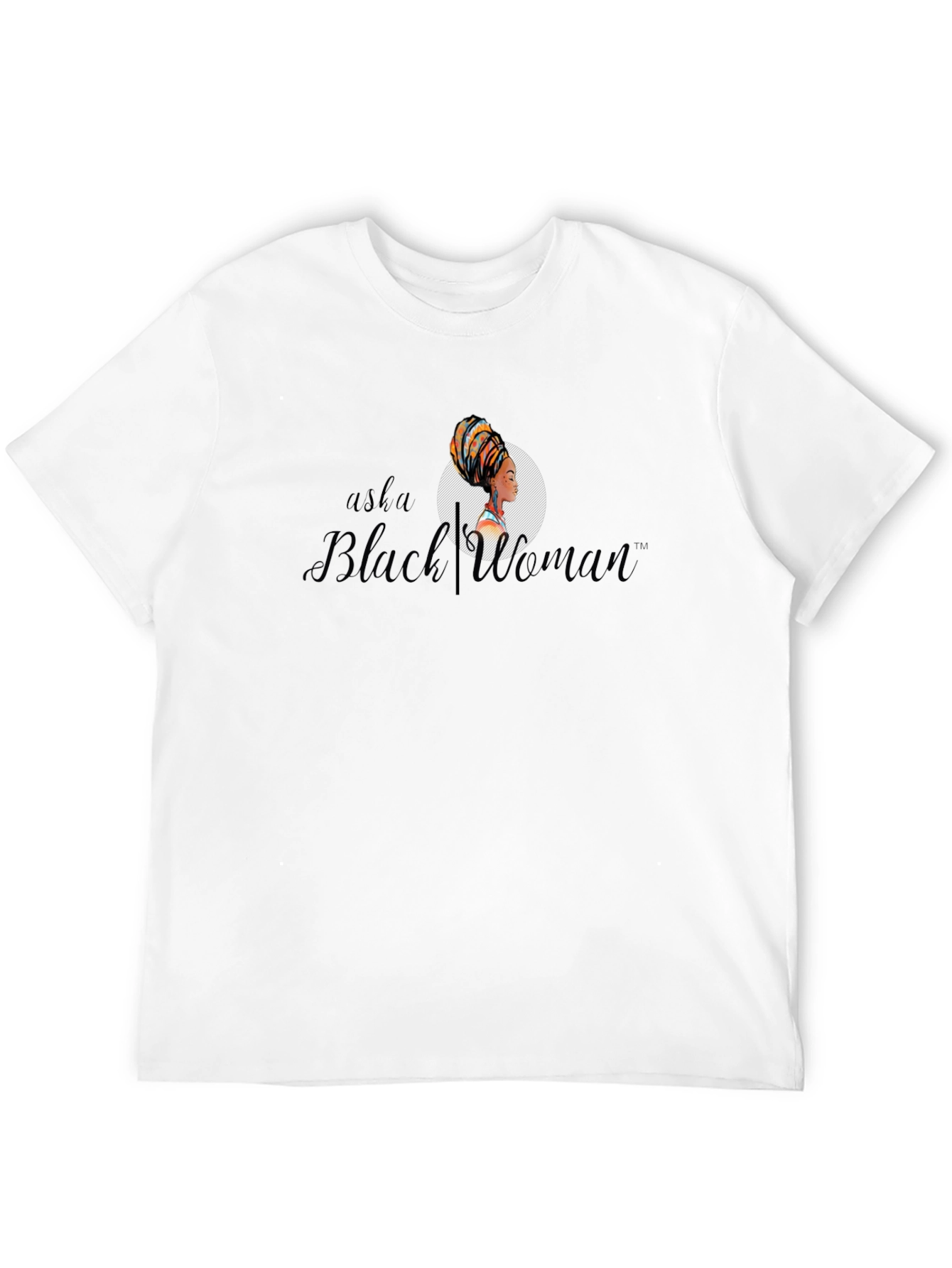 Asha Black Woman T-Shirt - 12