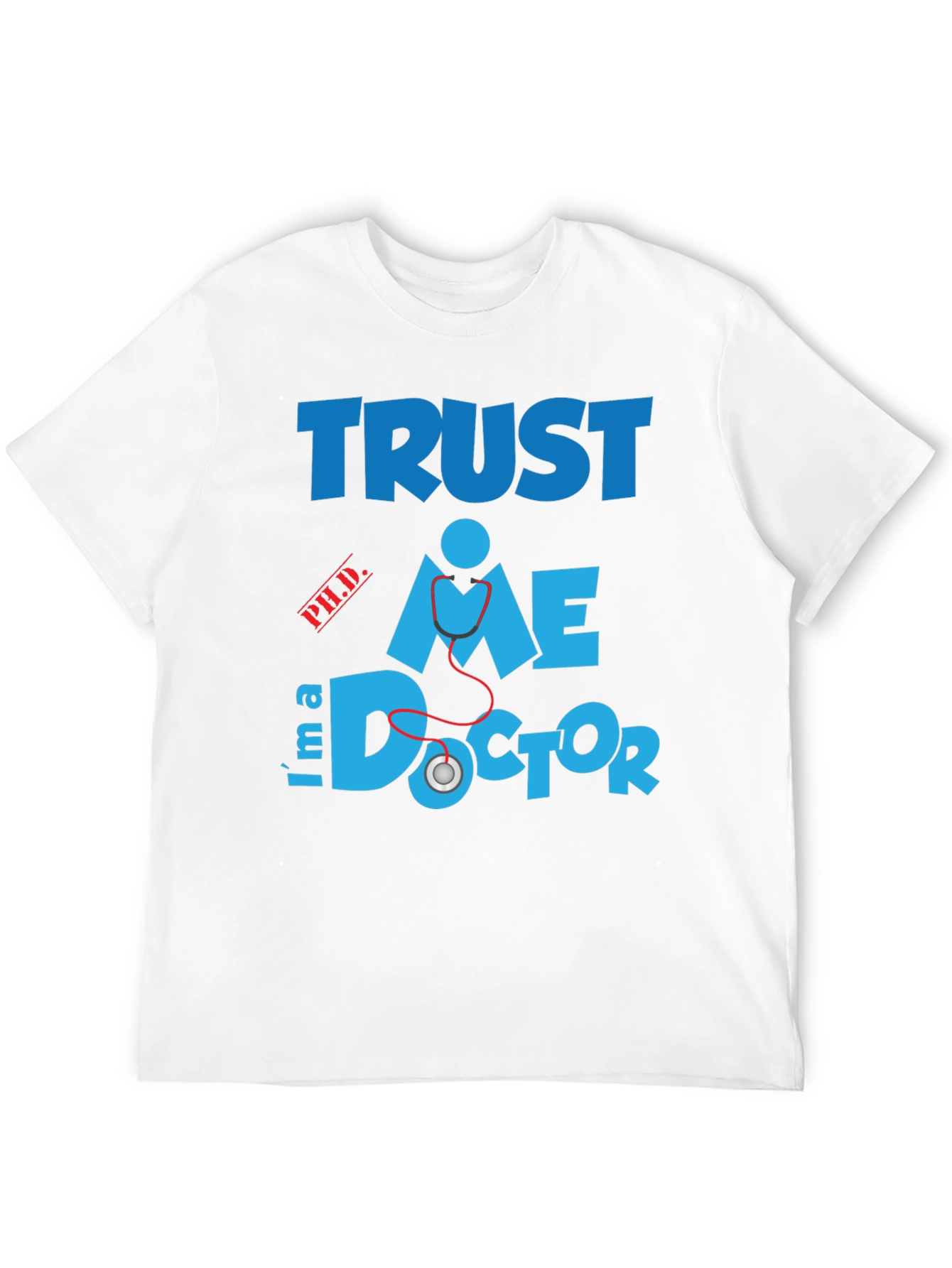 Black Trust Me Doctor T-Shirt view 12