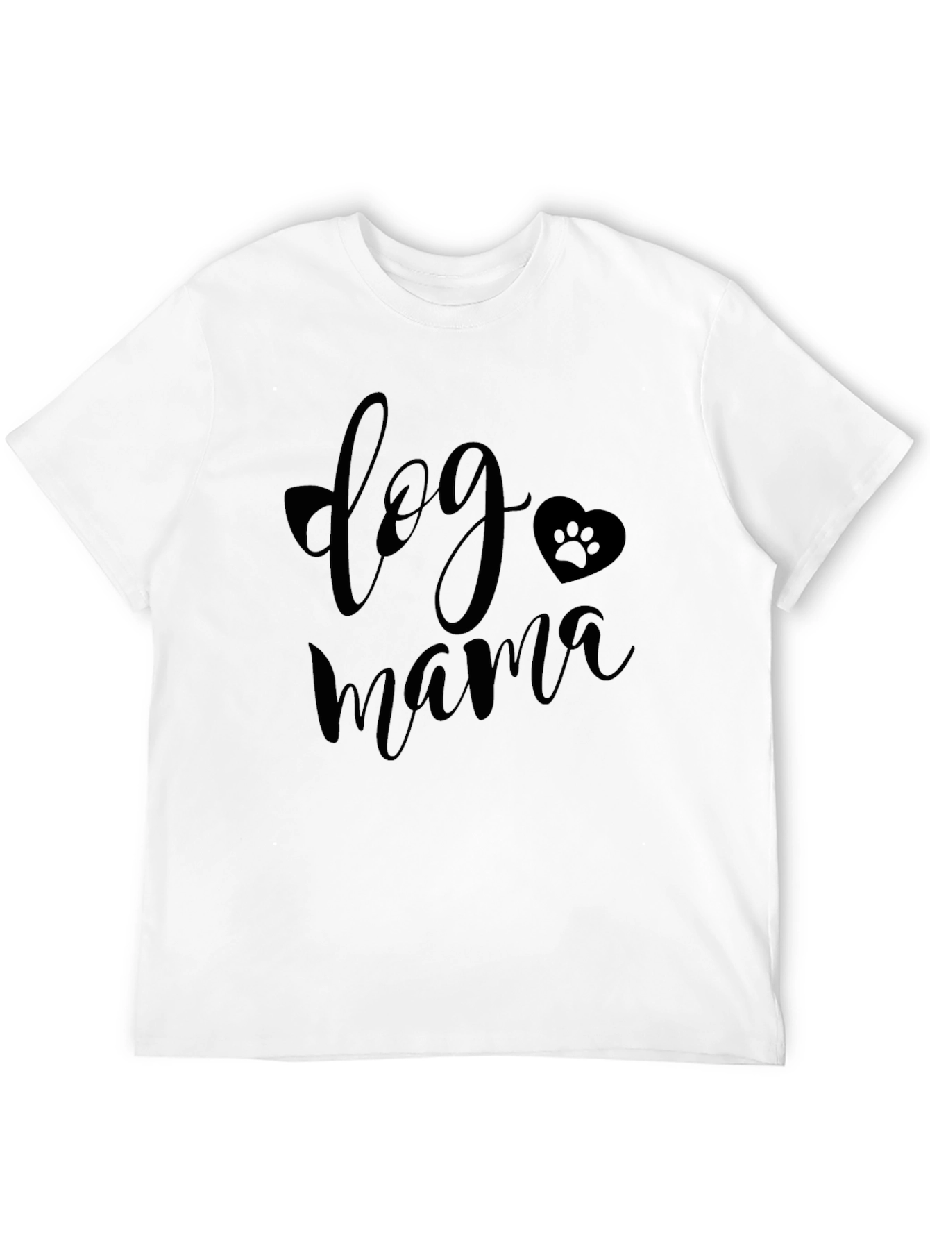 Black Dog Mama T-Shirt - Stylish Pet Lover Apparel view 12