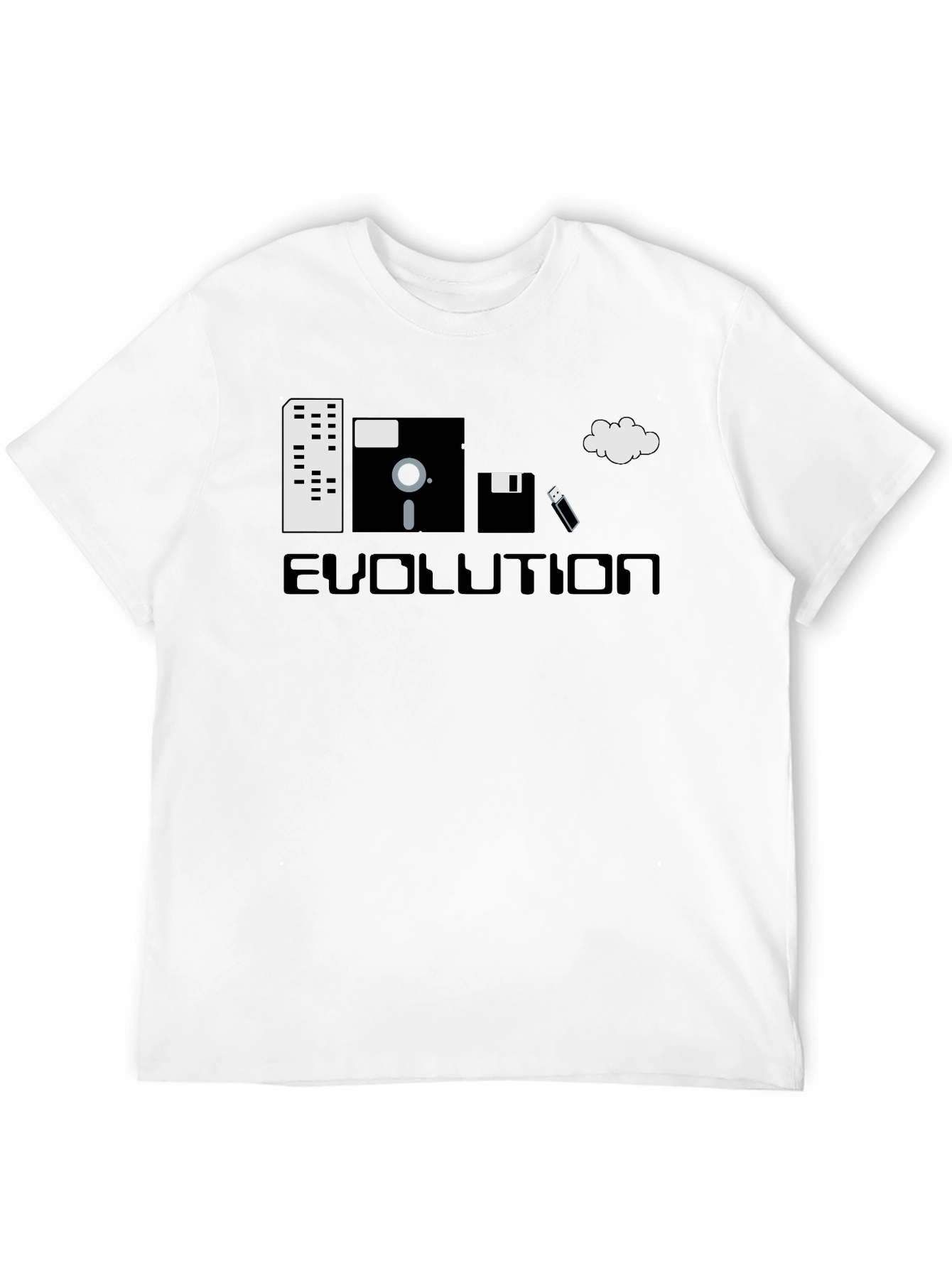 Black Evolution of Storage Black T-Shirt view 12