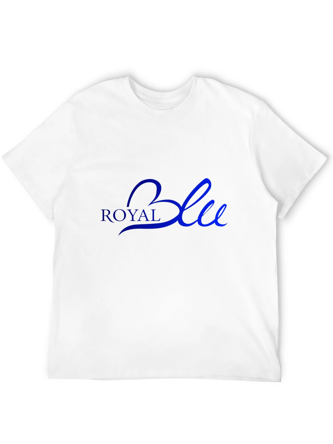 Black Royal Blue Graphic Tee - Stylish Men's T-Shirt view 12