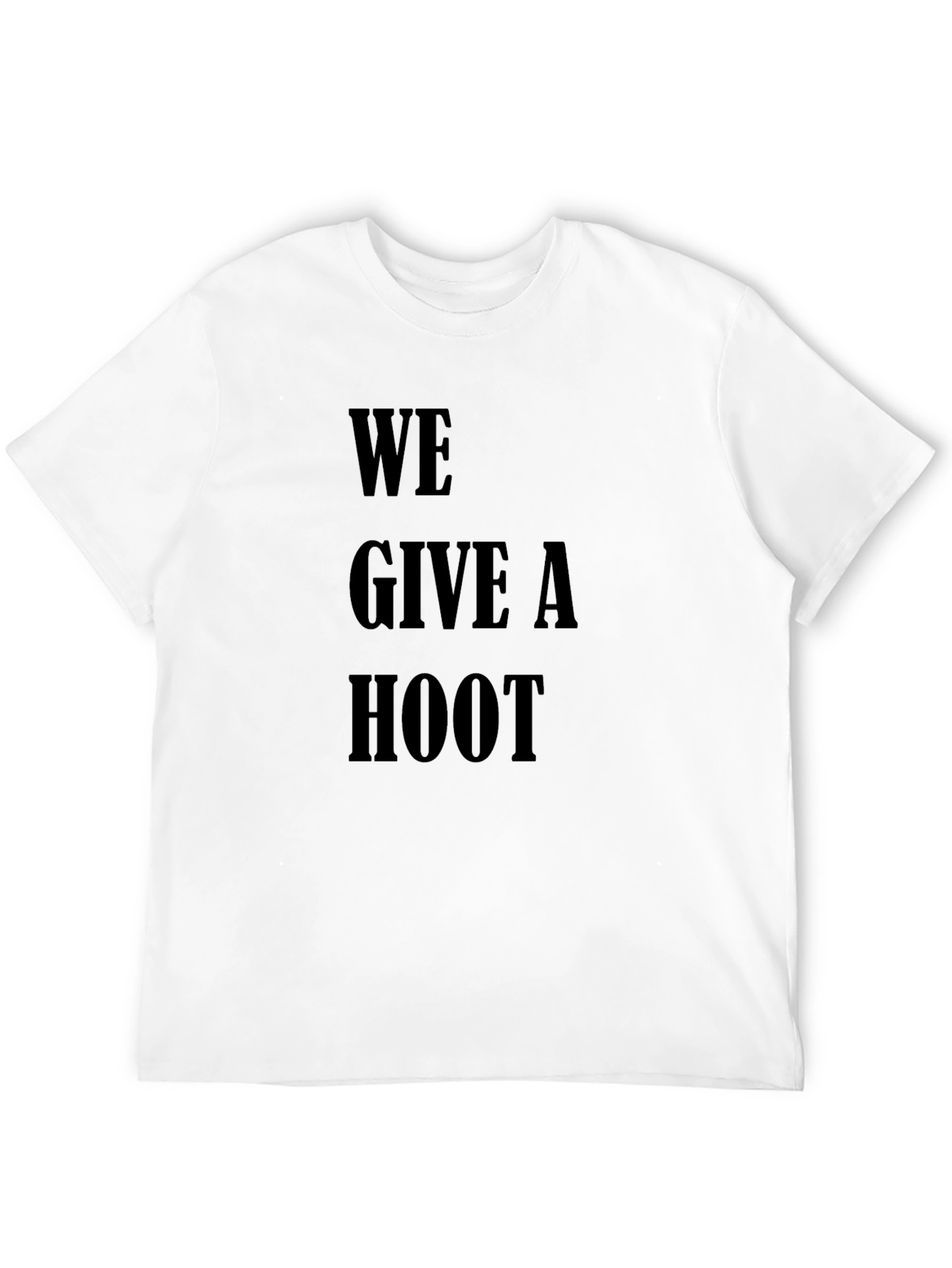 Black We Give A Hoot Graphic T-Shirt - Black view 12