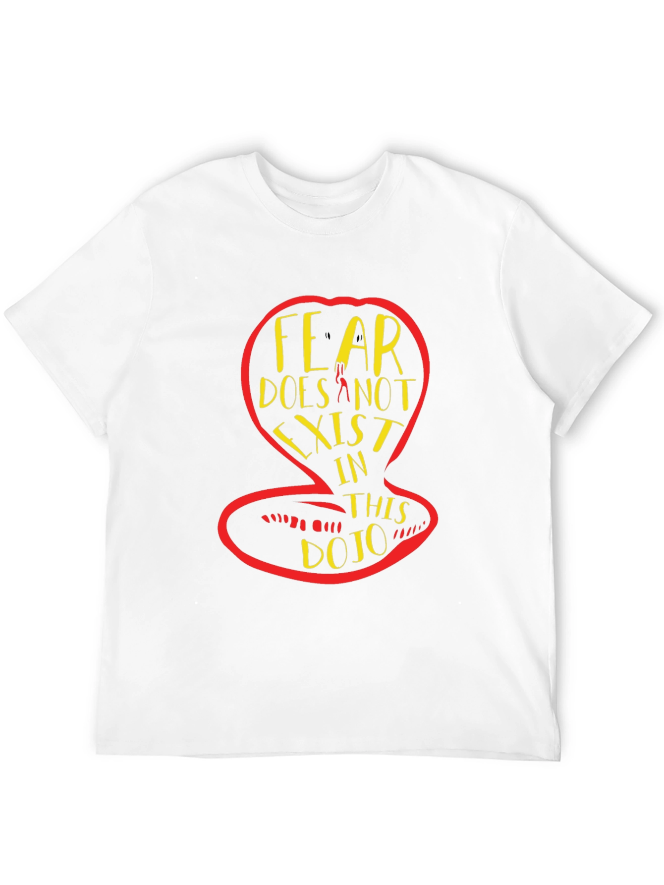 Black Fear Does Not Exist Cobra T-Shirt view 12