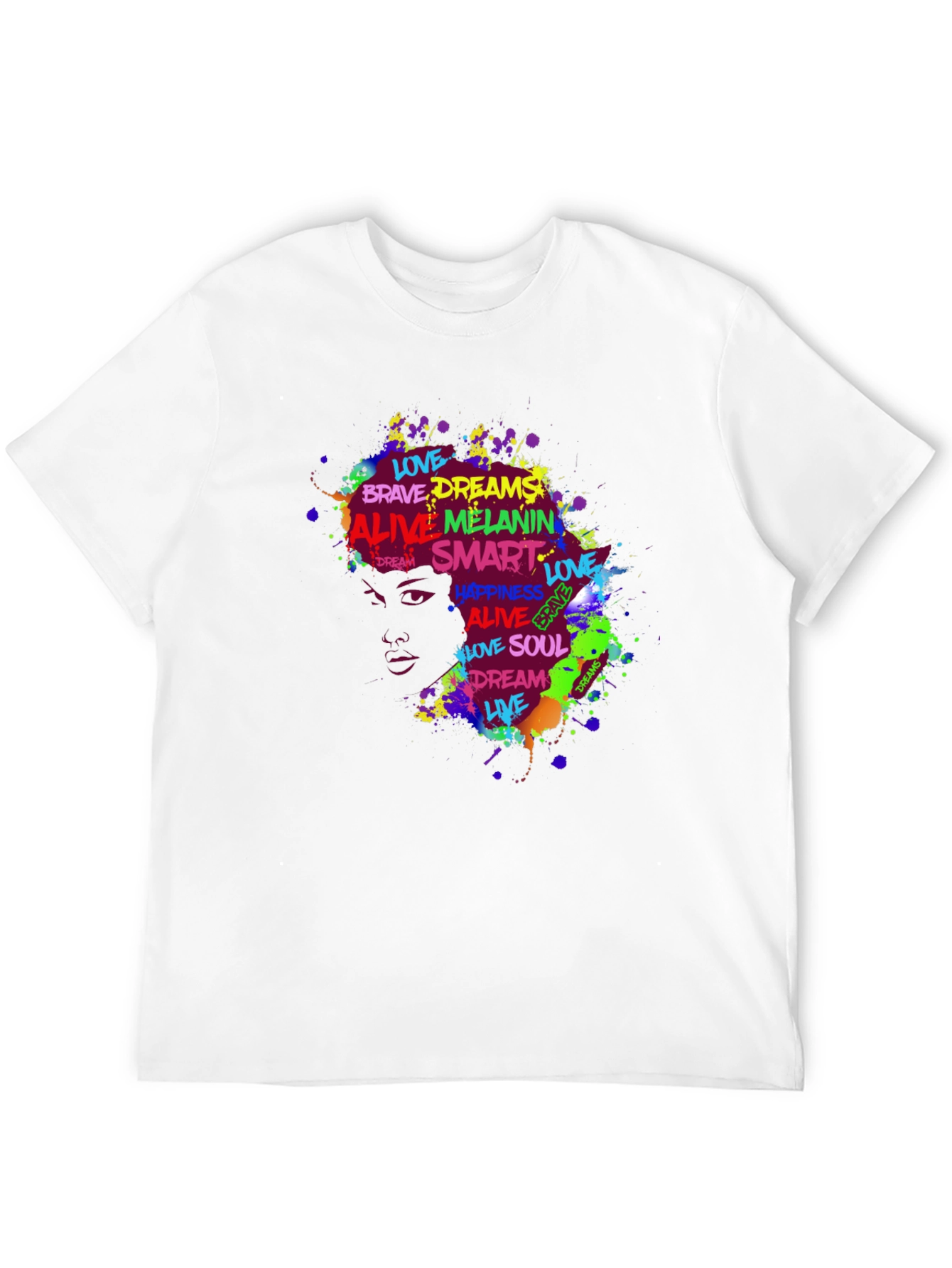 Black Melanin Magic Black T-Shirt - Express Yourself view 12