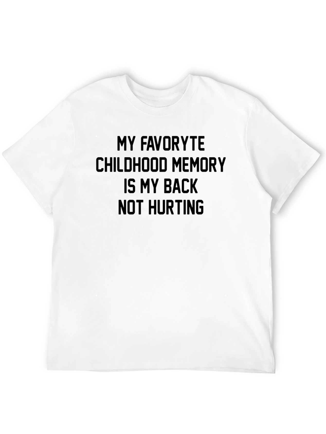 Black Funny Back Pain Adulting T-Shirt view 12