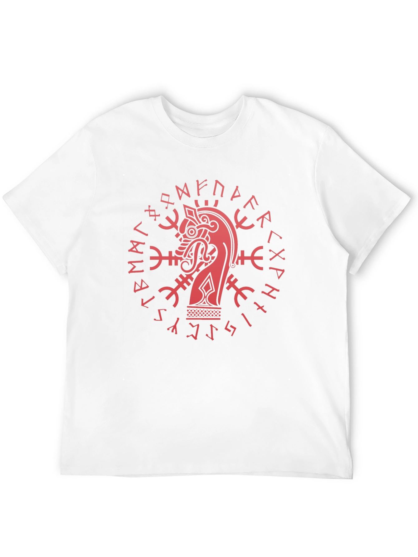 Viking Dragon Rune Graphic Tee - 12