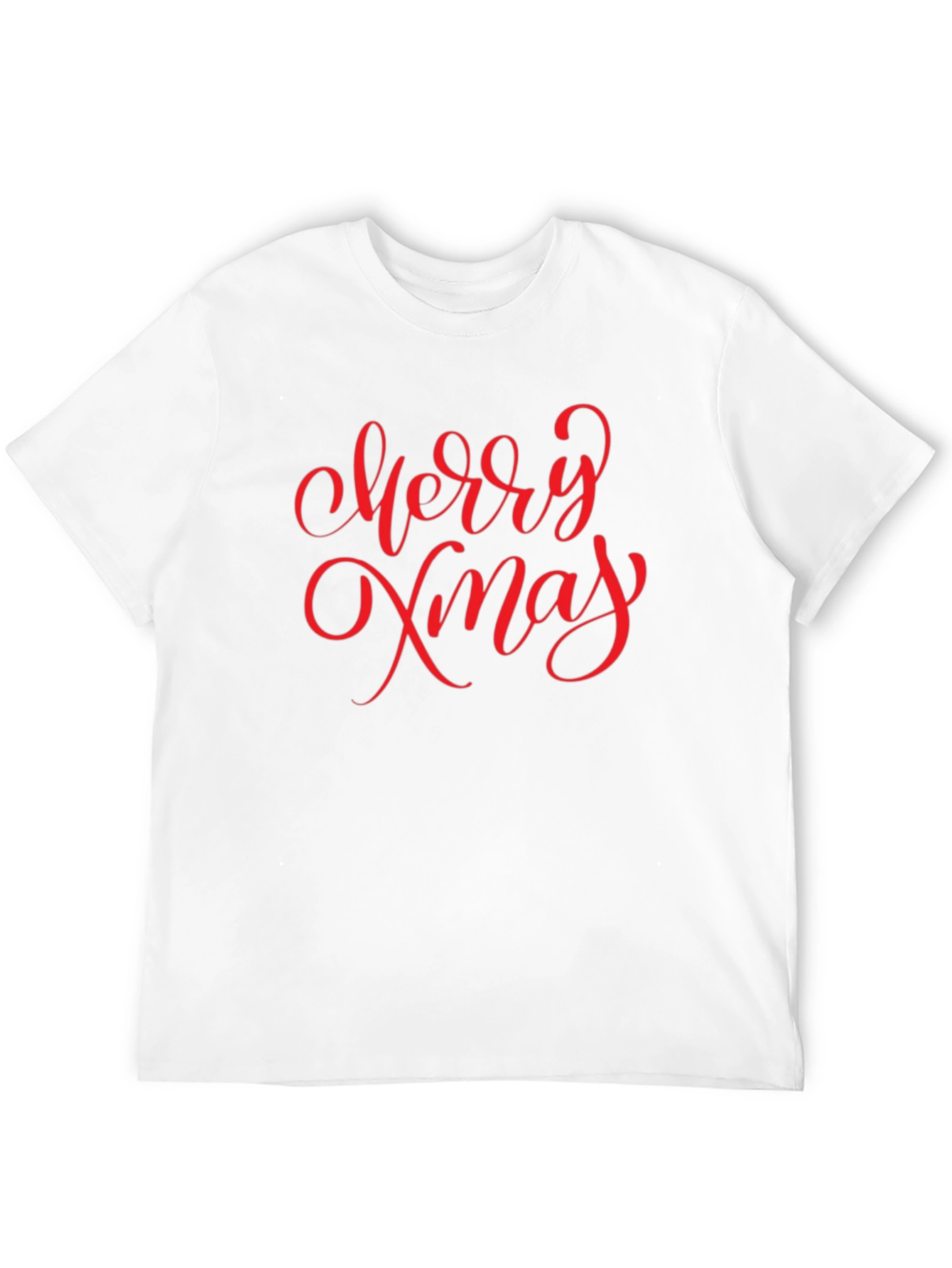 Black Merry Xmas Black T-Shirt view 12