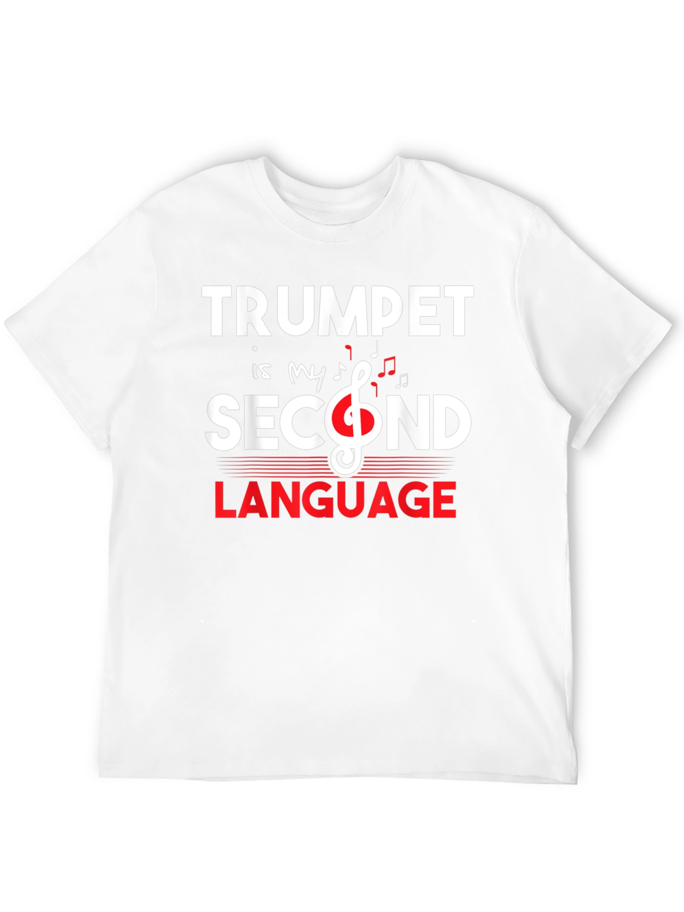 Black Trumpet is My Second Language Graphic Tee view 12
