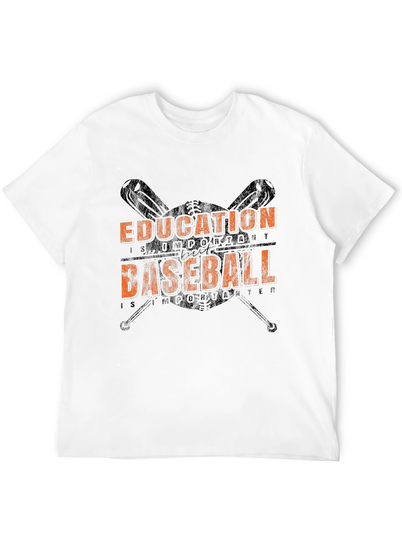 Black Education Baseball Graphic T-Shirt view 12