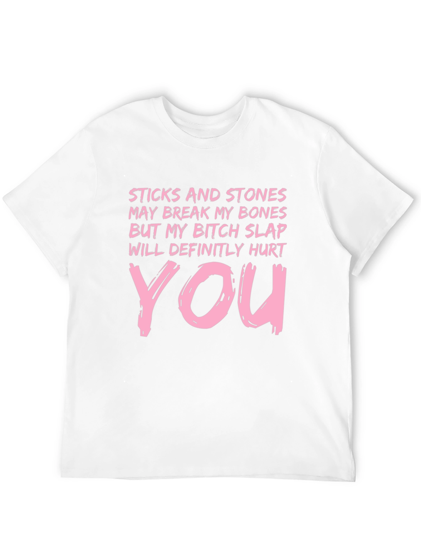 Black Sticks & Stones Novelty Graphic T-Shirt view 12