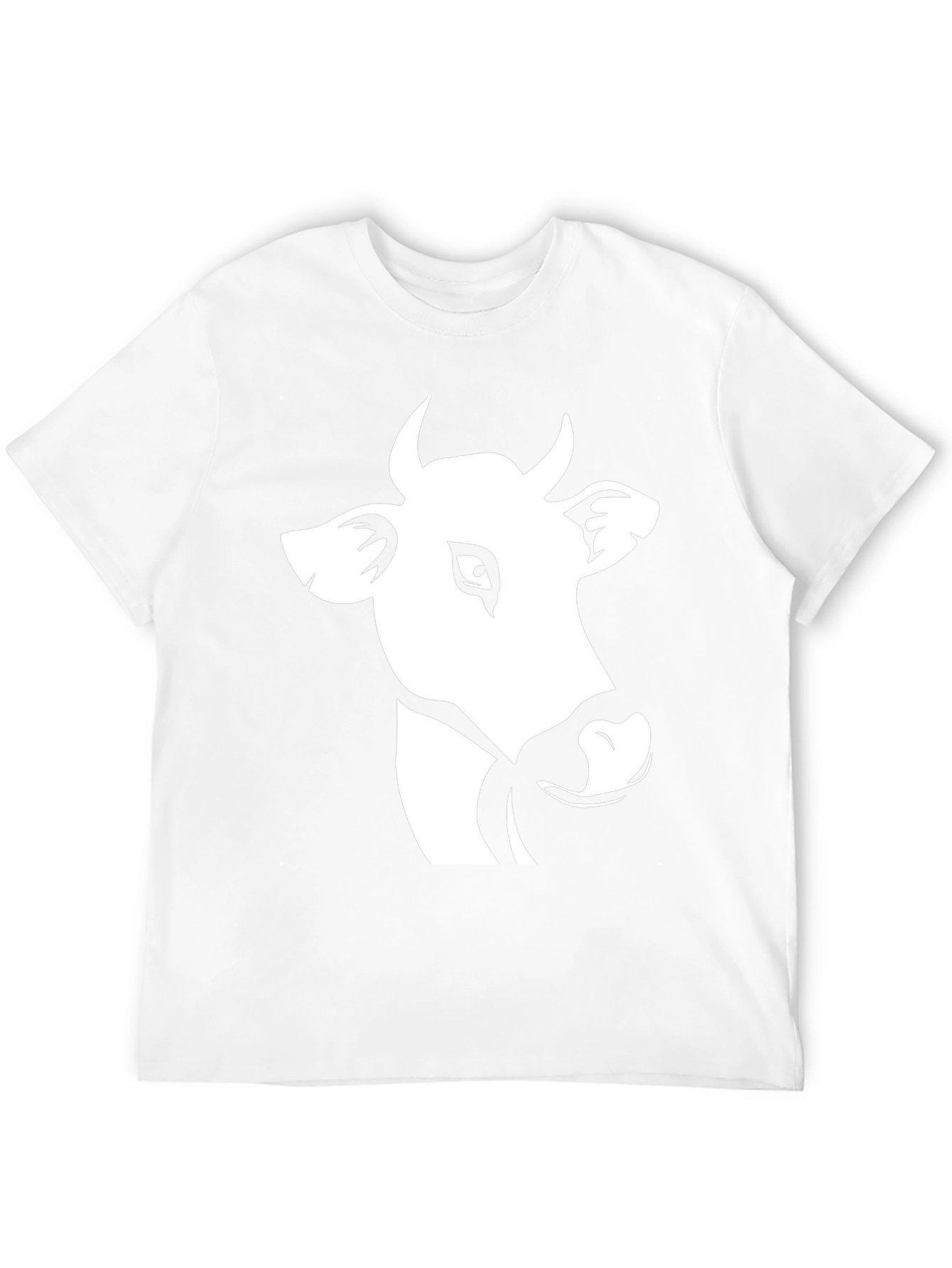 Black Cow Graphic Black T-Shirt view 12