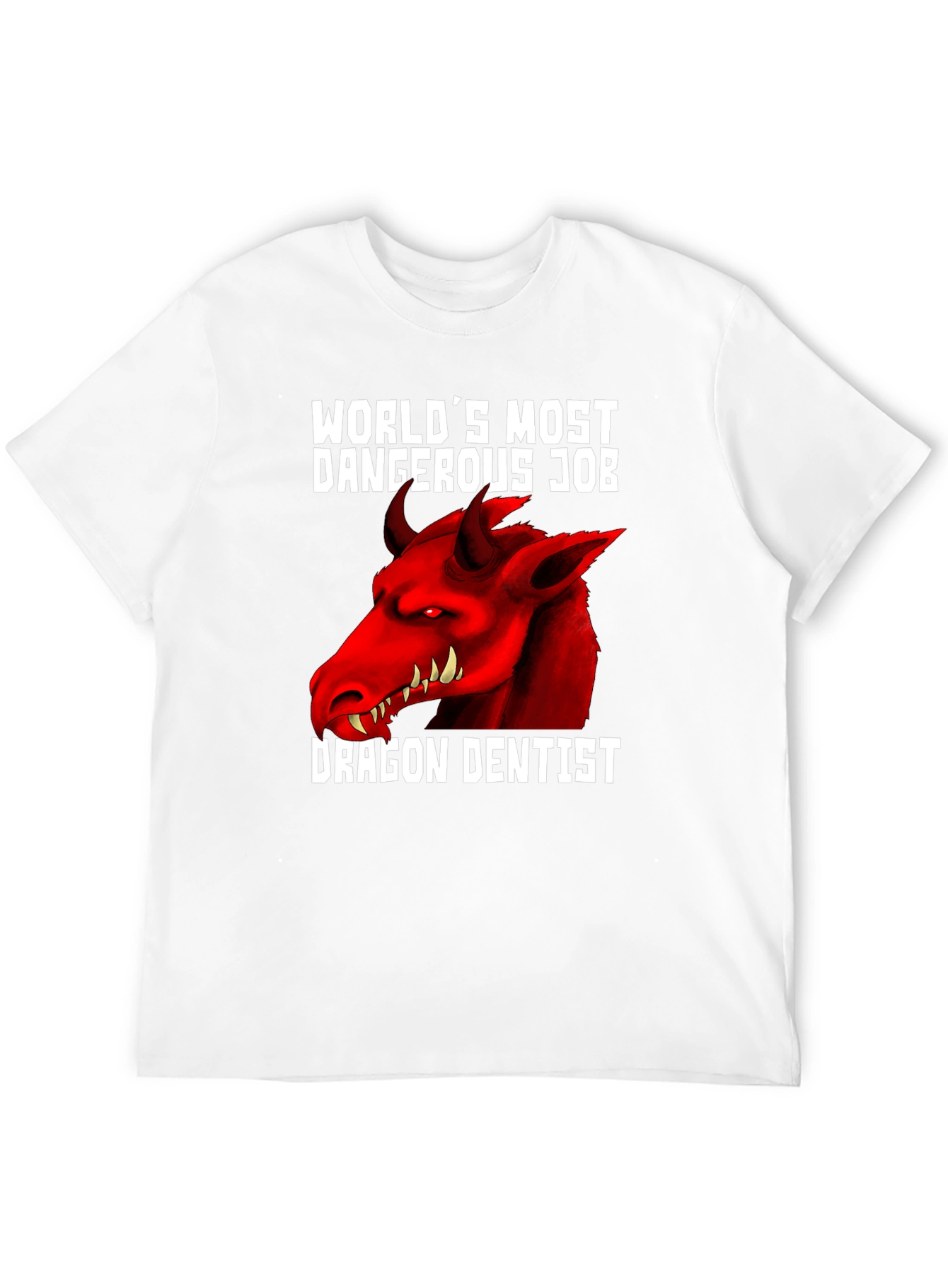 Dragon Dentist T-Shirt - World's Most Dangerous Job - 12