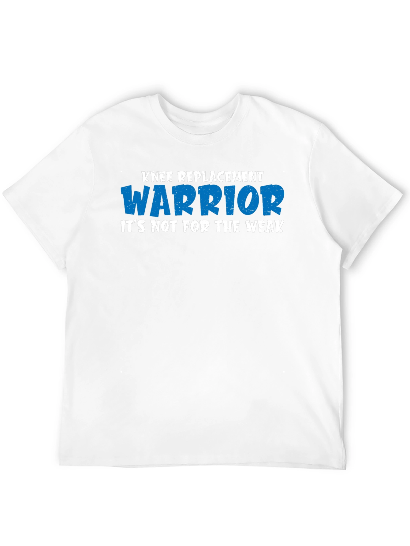 Black Knee Replacement Warrior T-Shirt - Not for the Weak view 12