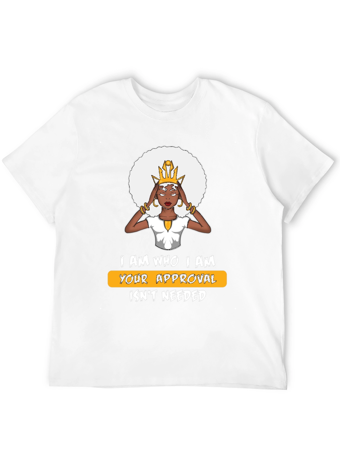 Black Empowered Woman Graphic T-Shirt view 12