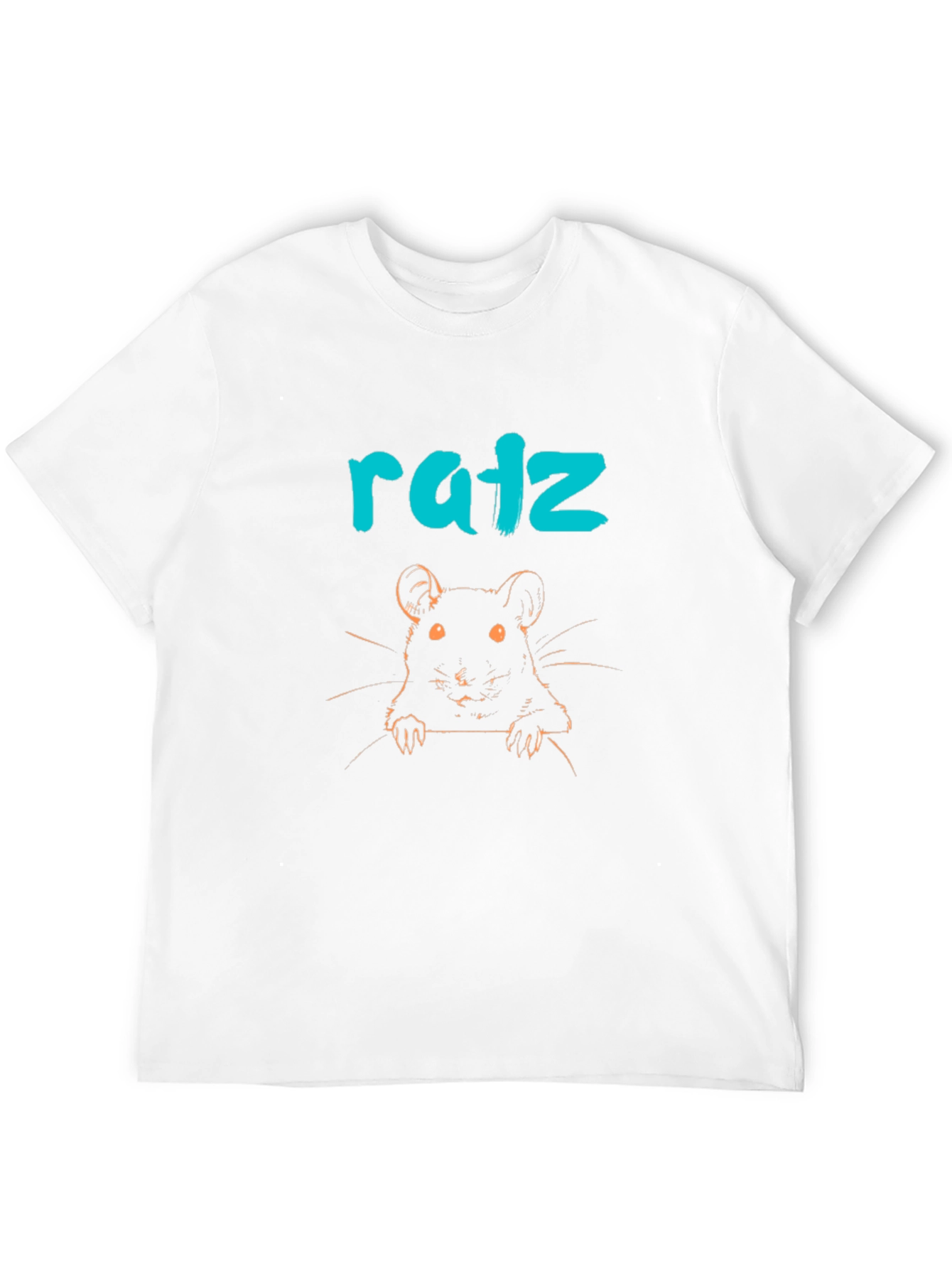 Black Ratz Graphic T-Shirt - Black Crew Neck view 12