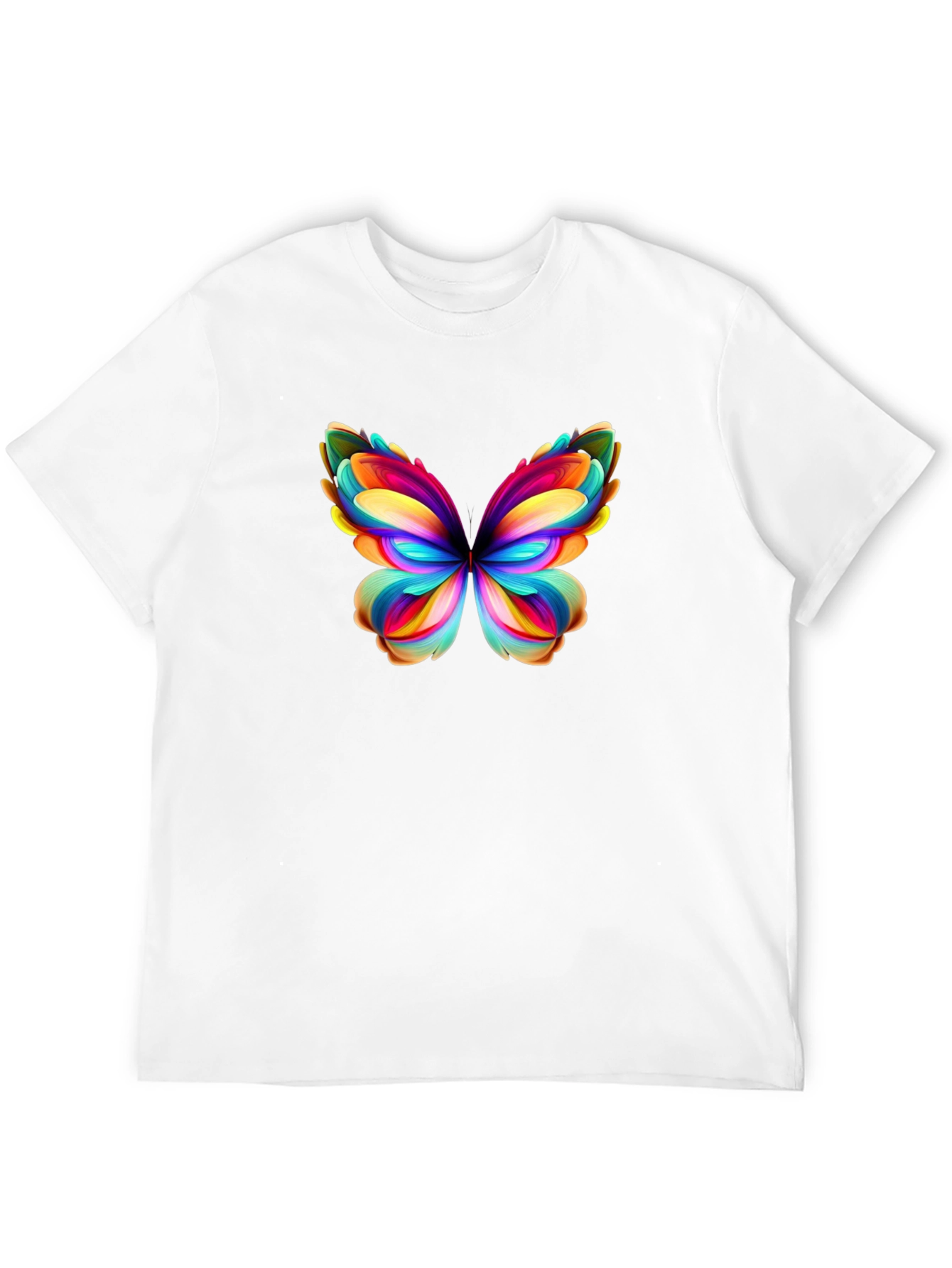 Black Butterfly Graphic Tee - Vibrant Colors view 12