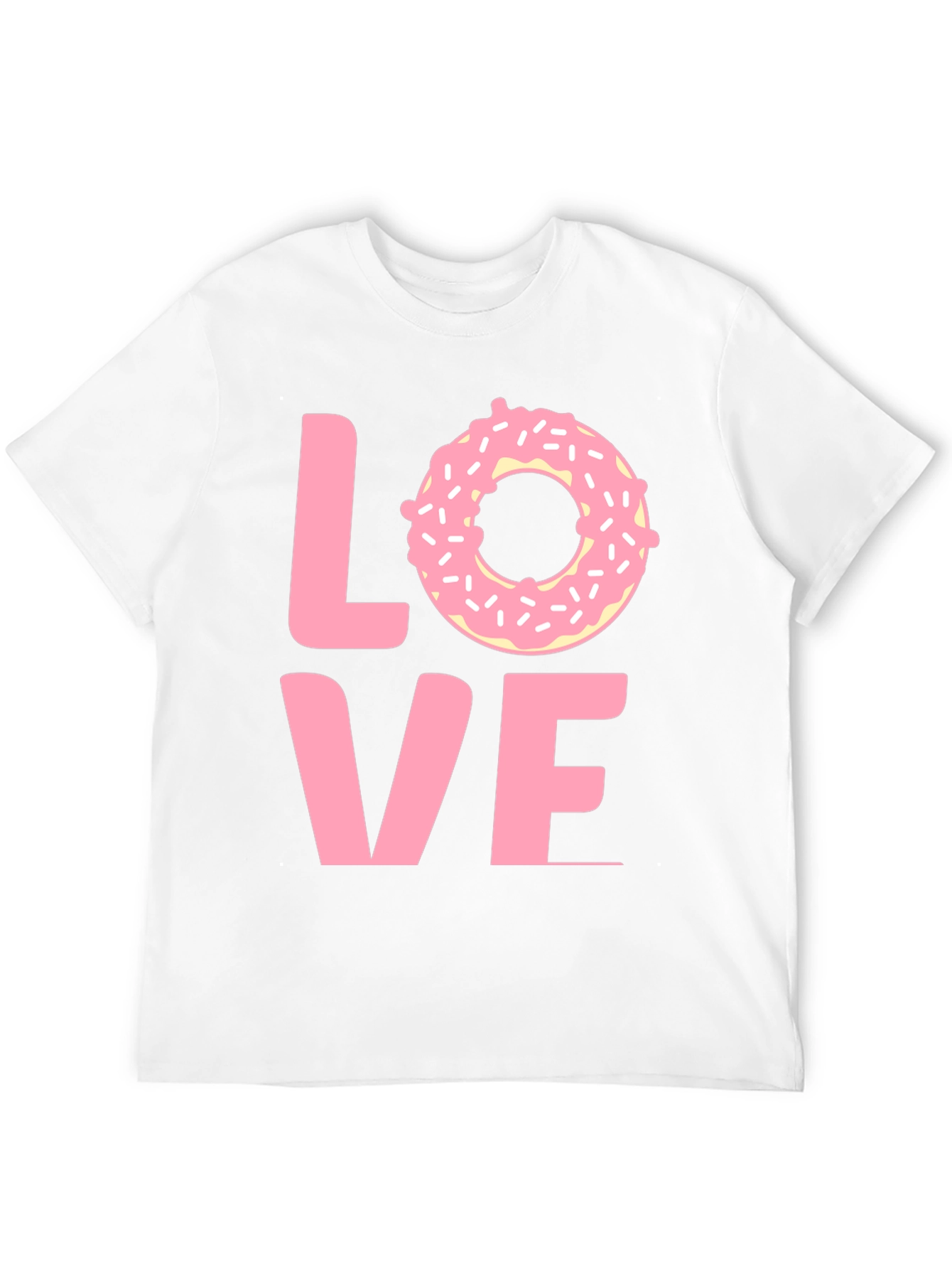 Black Love Donut T-Shirt - Fun & Stylish Graphic Tee view 12